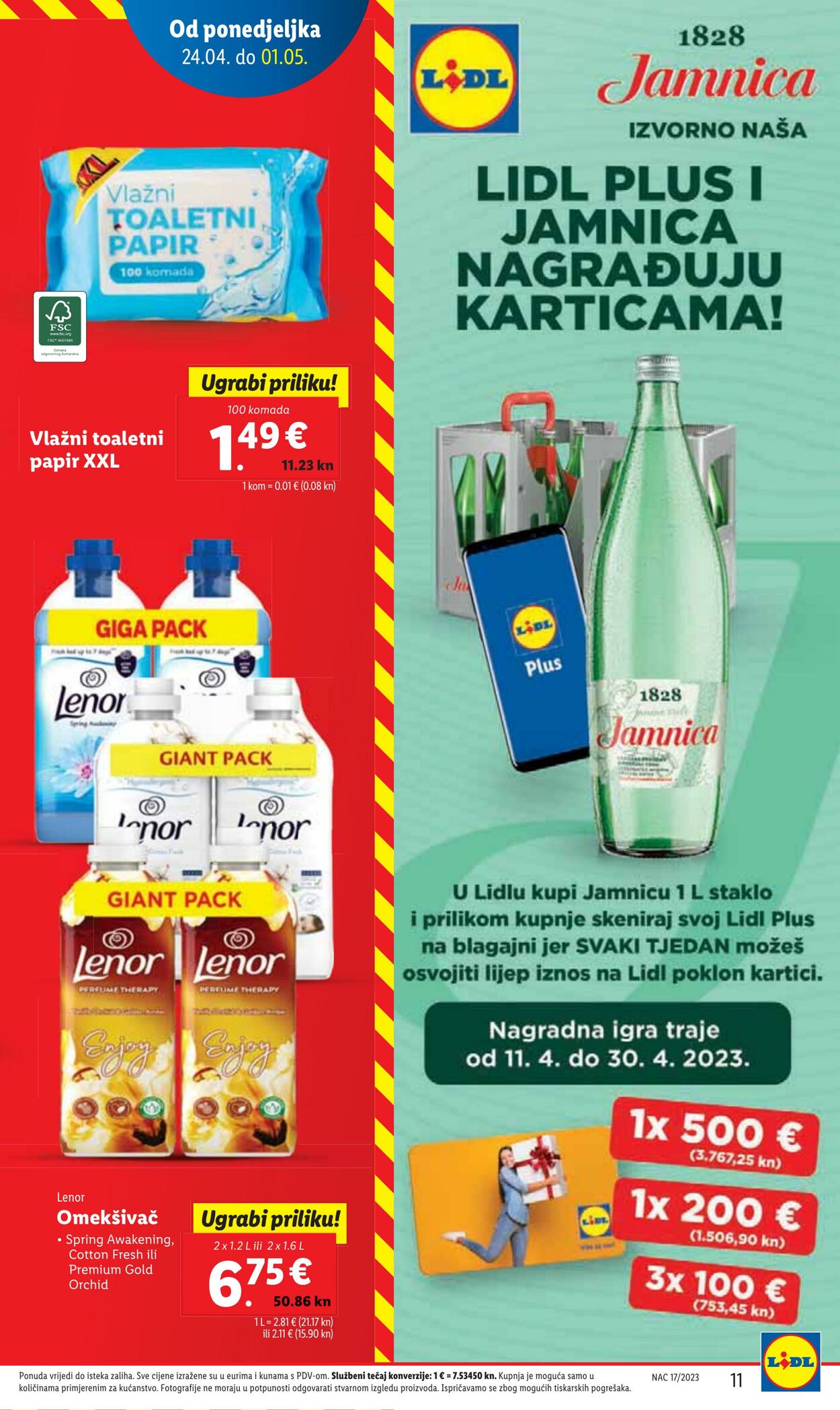 Katalog Lidl 24.04.2023 - 01.05.2023