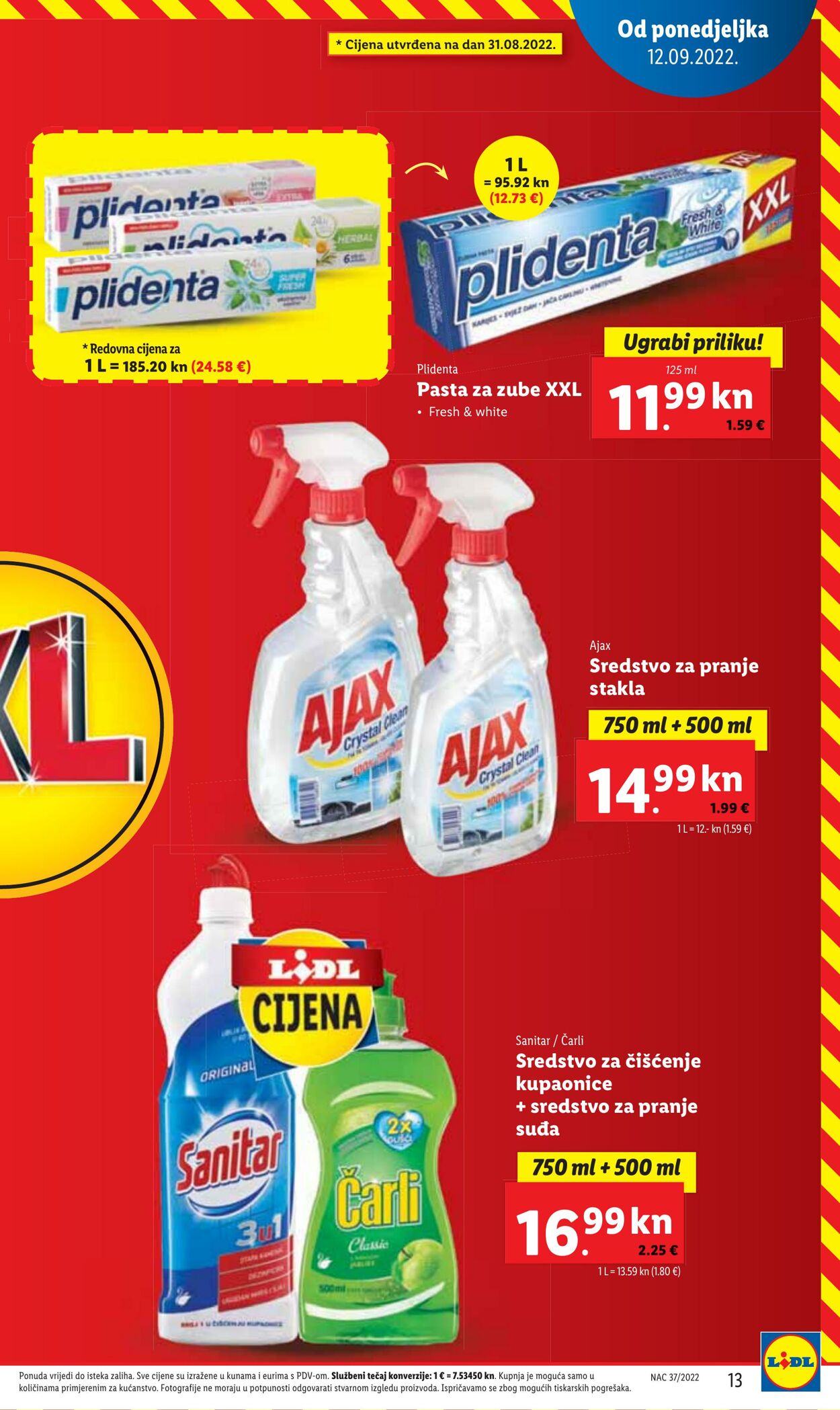 Katalog Lidl 12.09.2022 - 18.09.2022