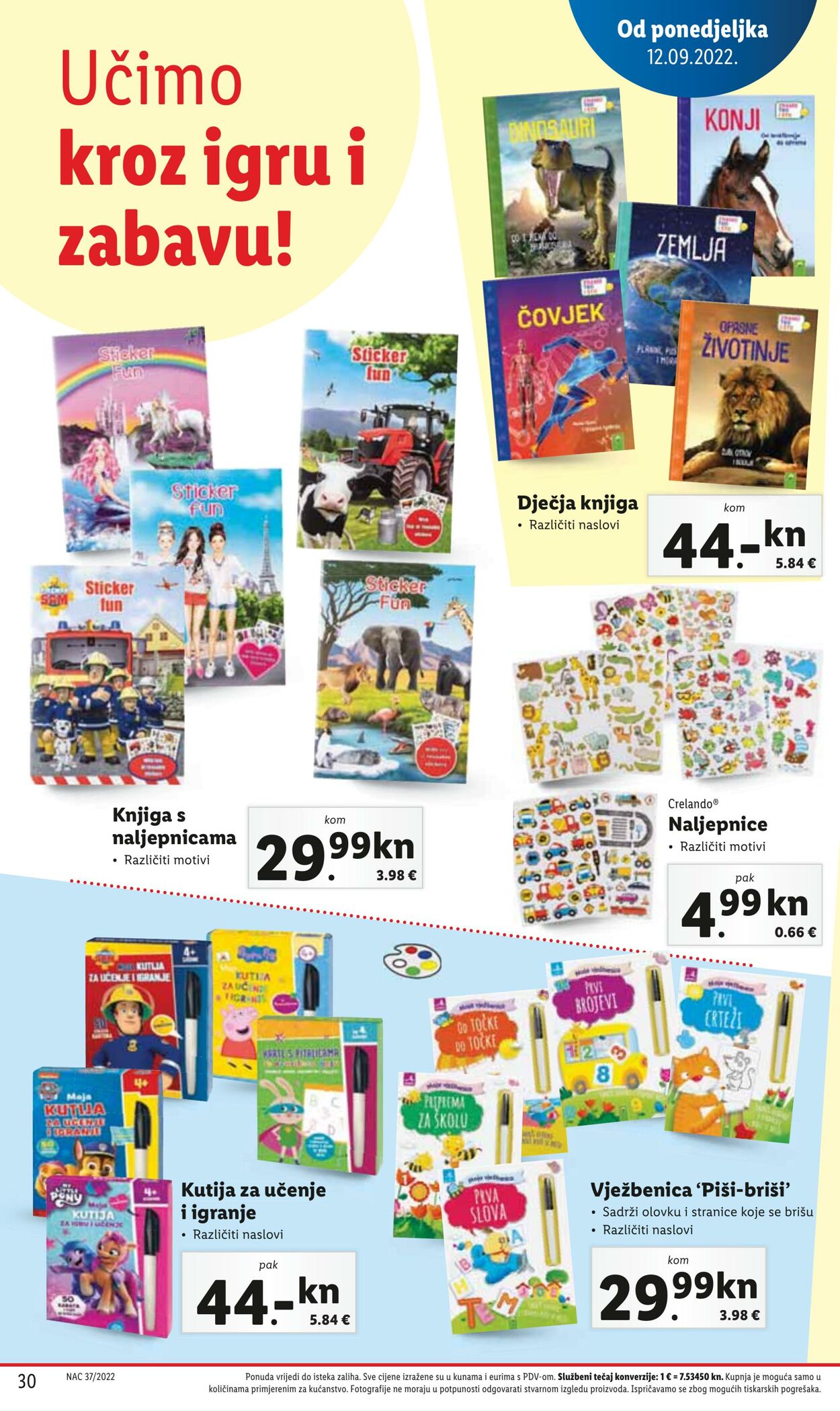 Katalog Lidl 12.09.2022 - 18.09.2022