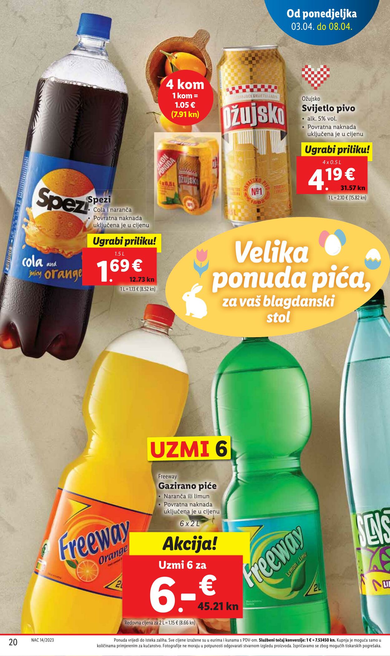 Katalog Lidl 03.04.2023 - 08.04.2023