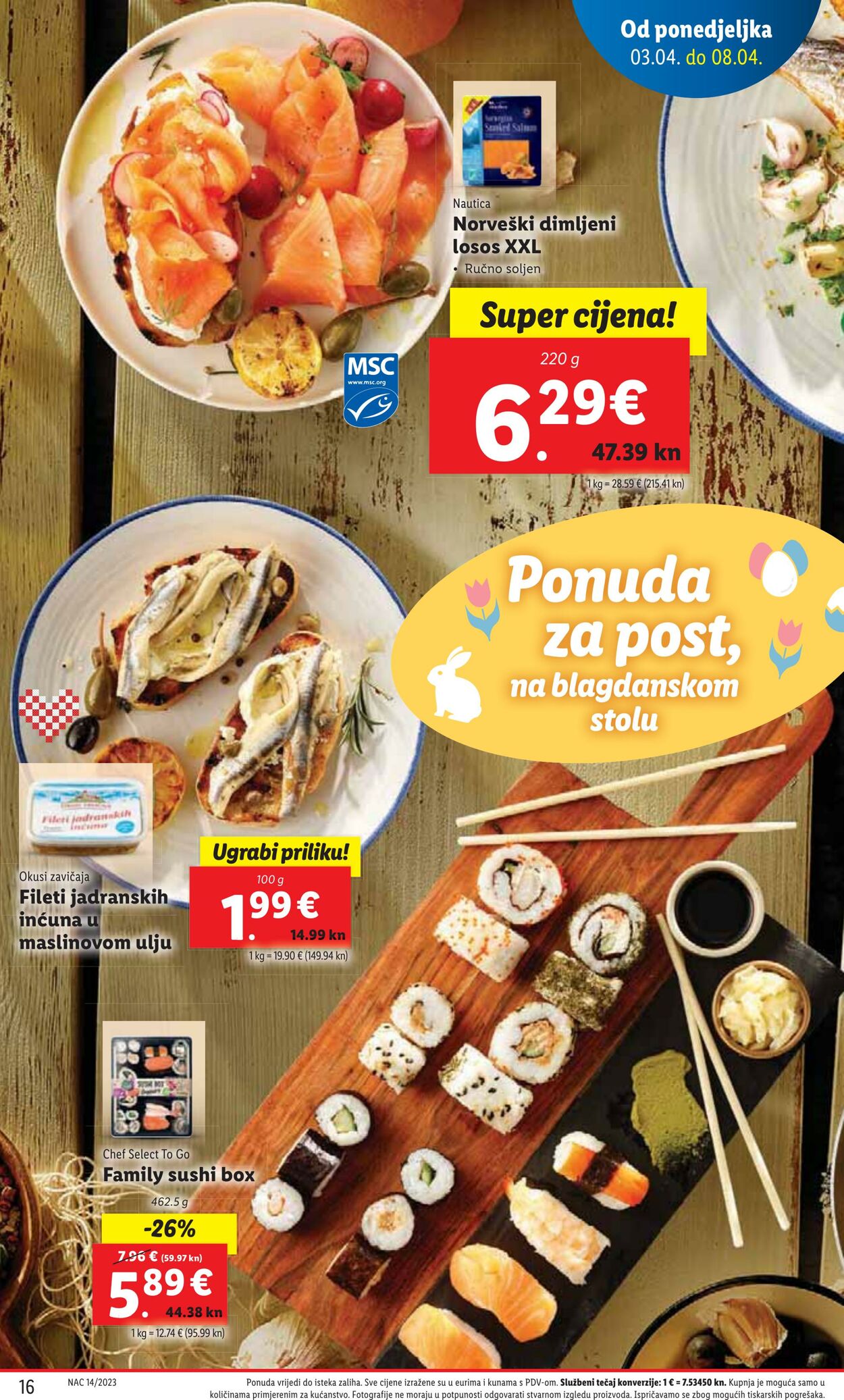 Katalog Lidl 03.04.2023 - 08.04.2023