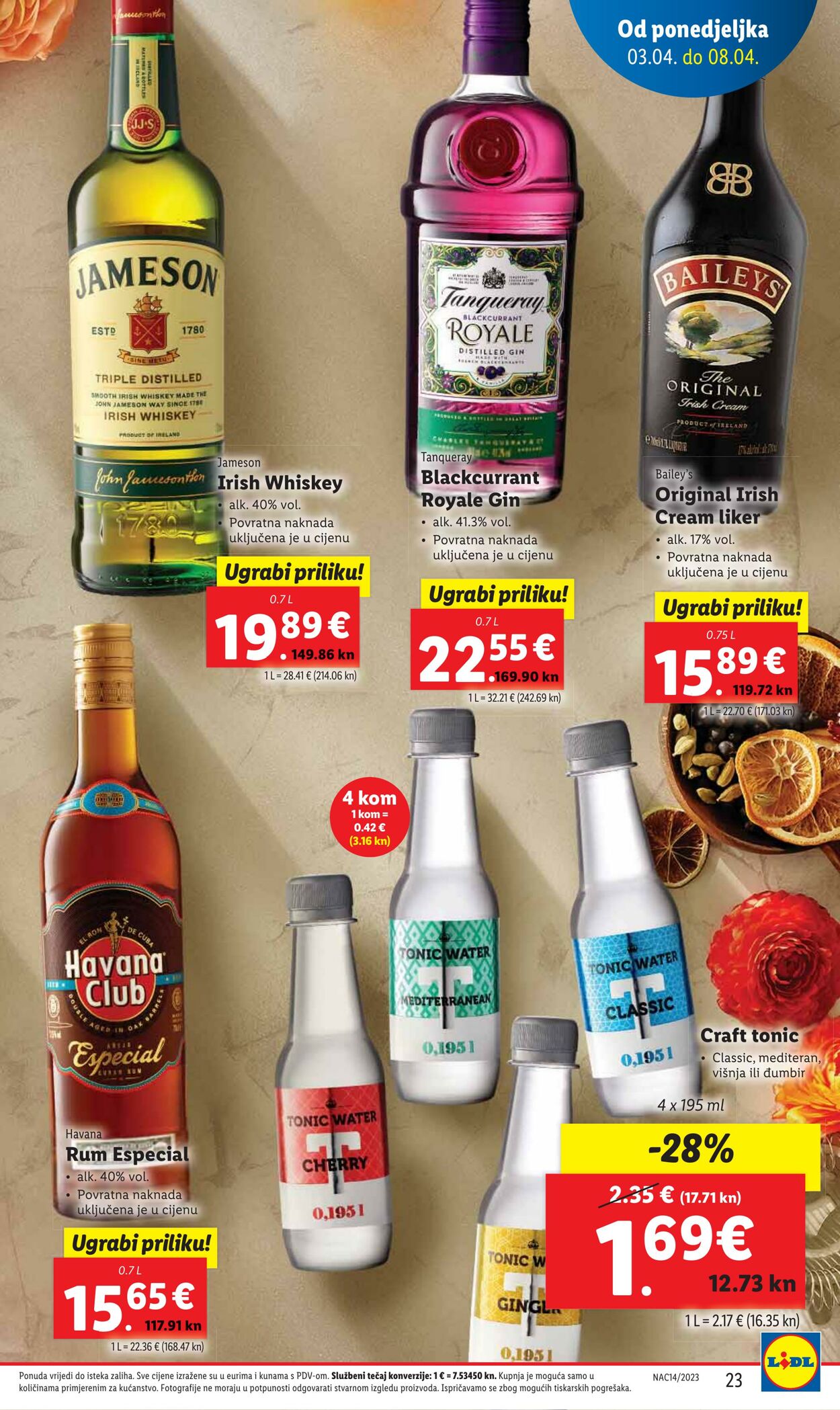 Katalog Lidl 03.04.2023 - 08.04.2023