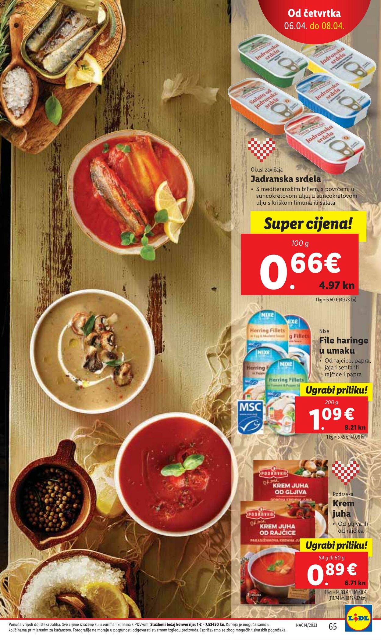 Katalog Lidl 03.04.2023 - 08.04.2023