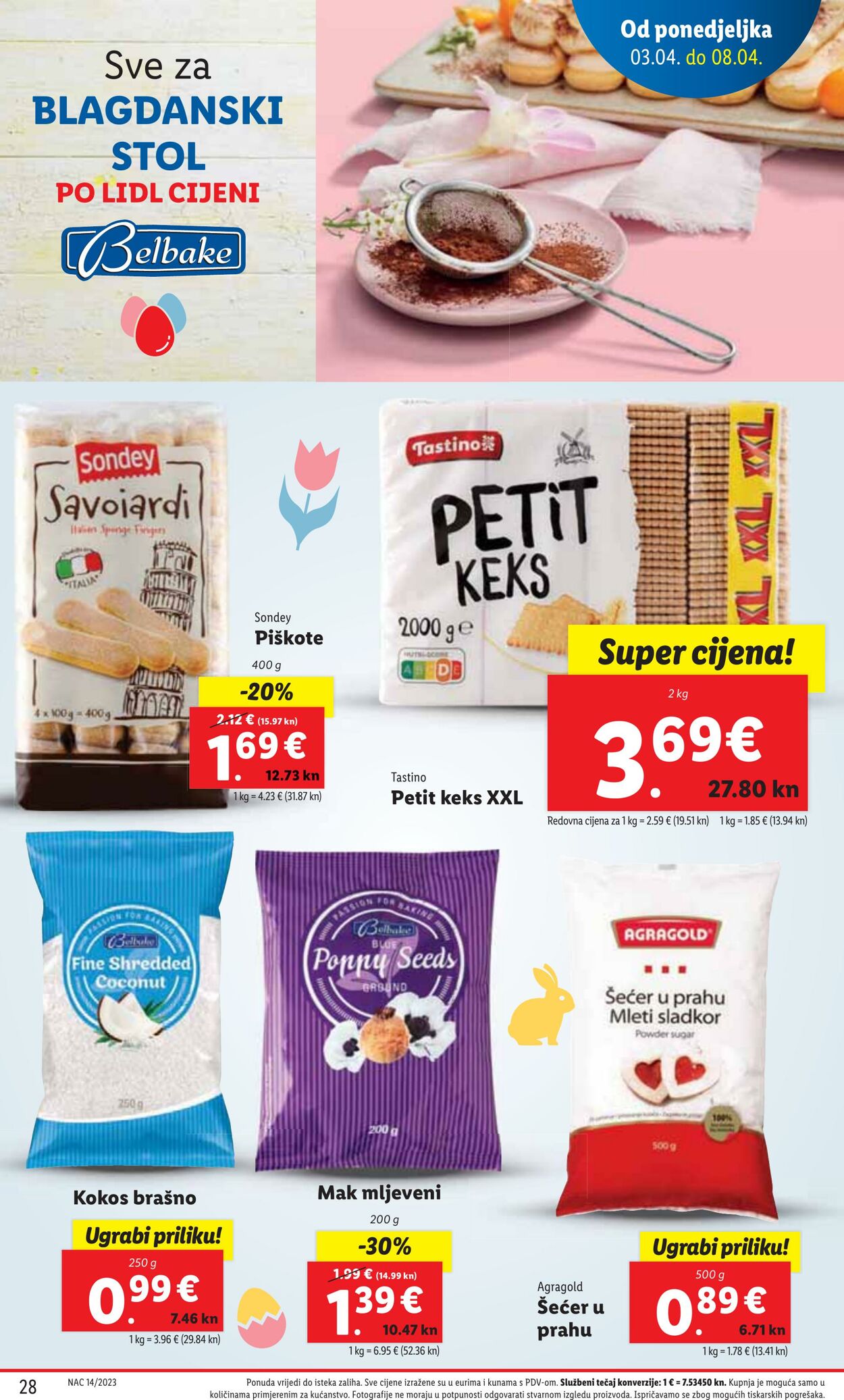 Katalog Lidl 03.04.2023 - 08.04.2023