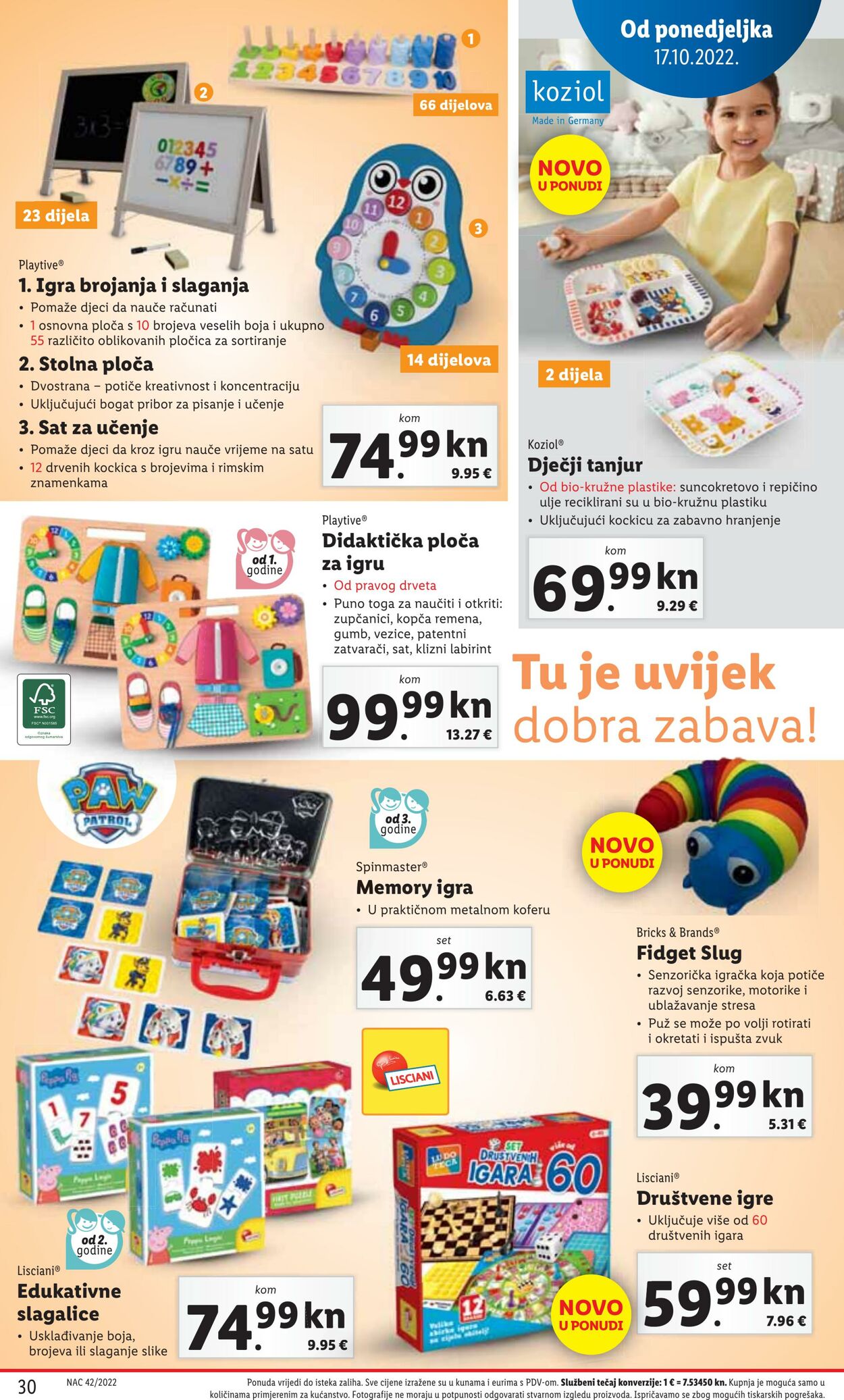 Katalog Lidl 17.10.2022 - 23.10.2022