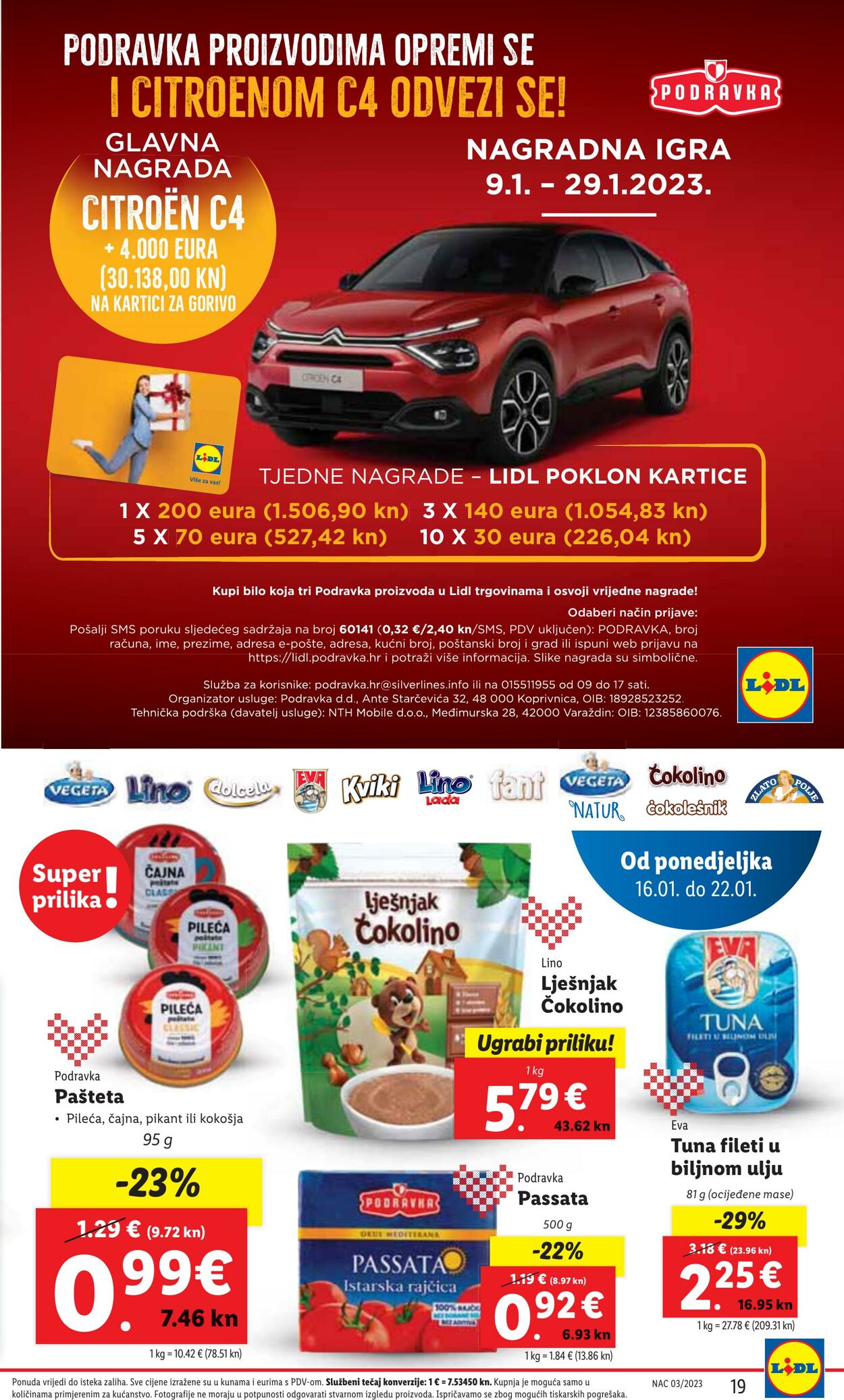 Katalog Lidl 16.01.2023 - 22.01.2023