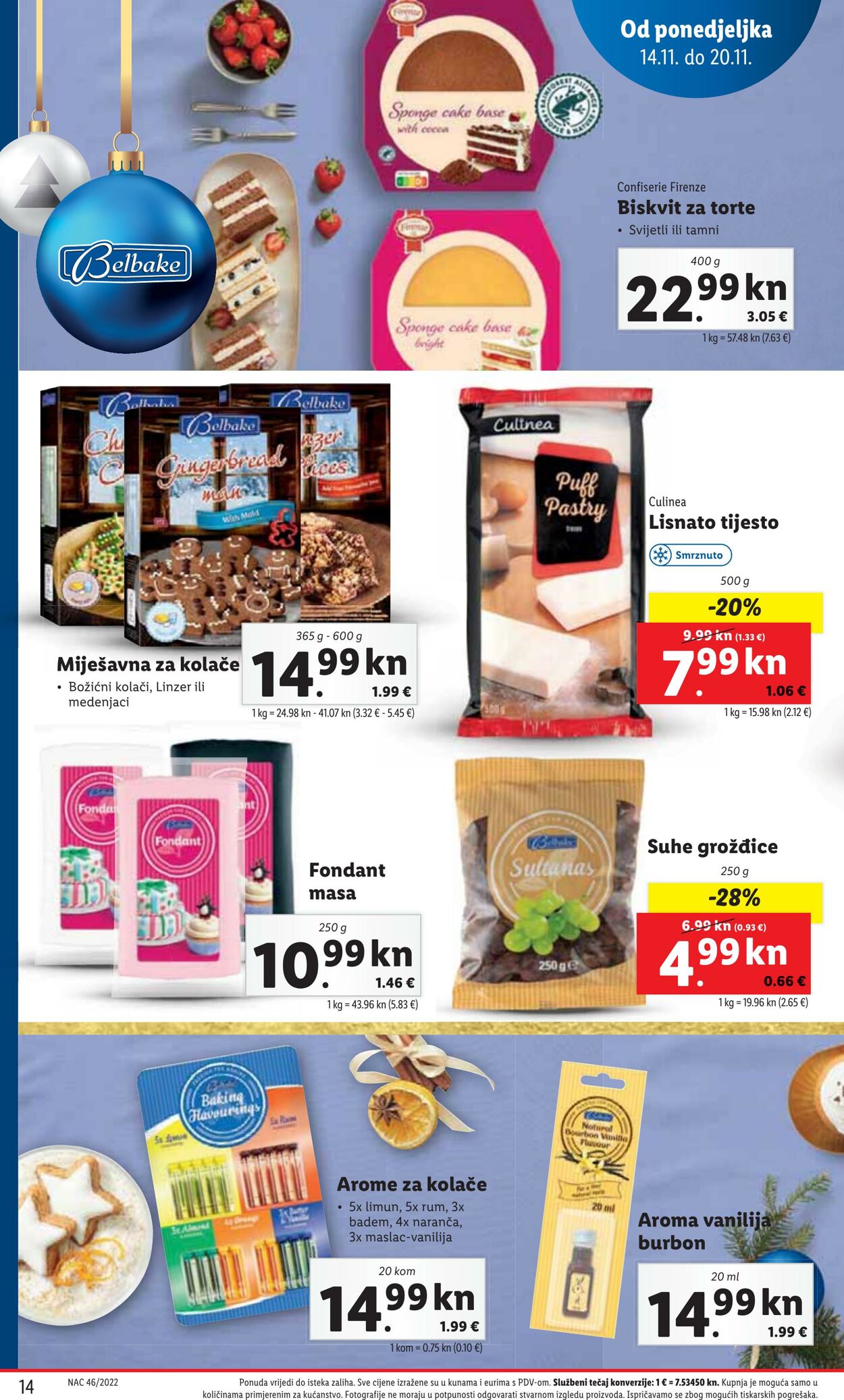 Katalog Lidl 14.11.2022 - 20.11.2022