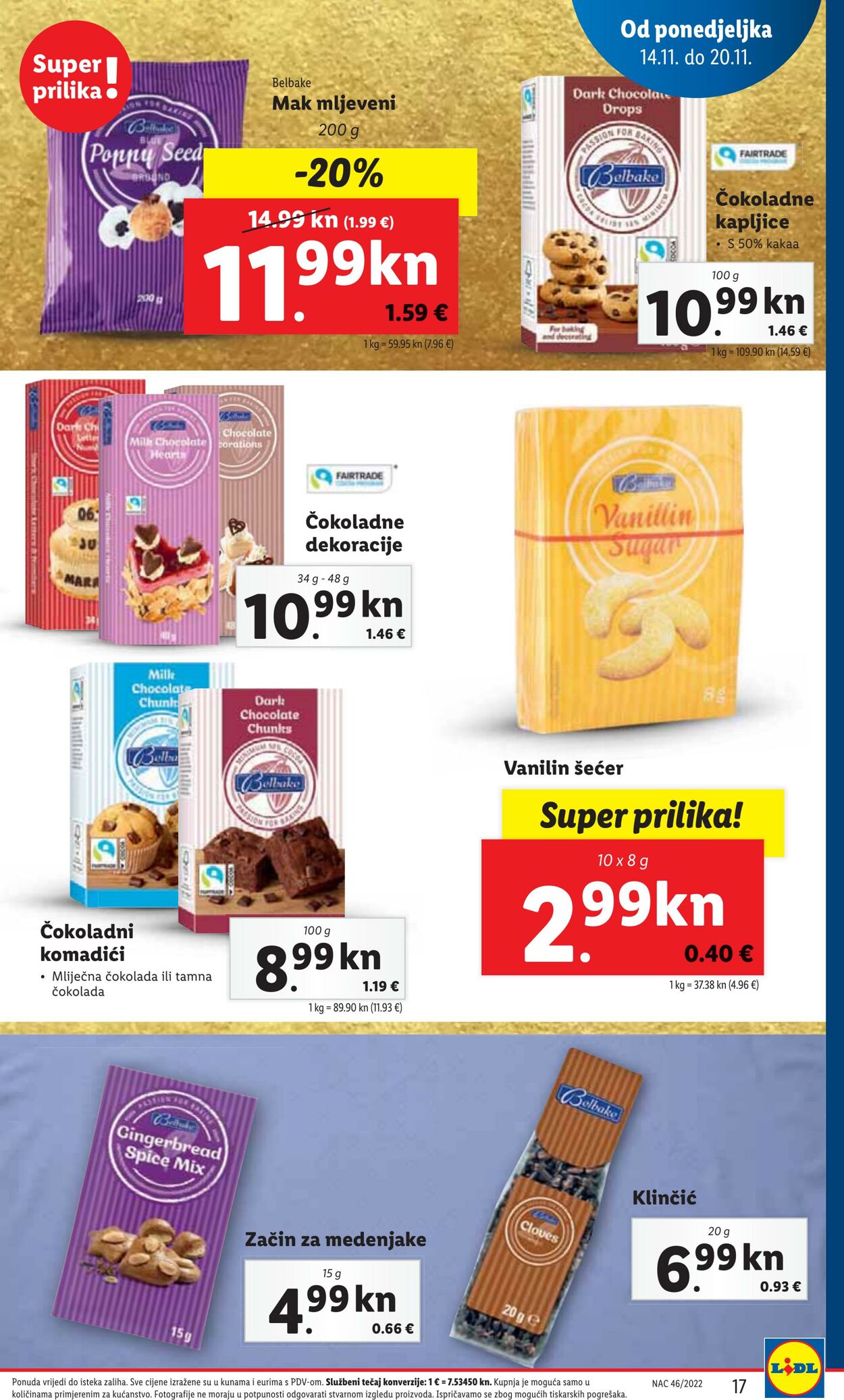 Katalog Lidl 14.11.2022 - 20.11.2022