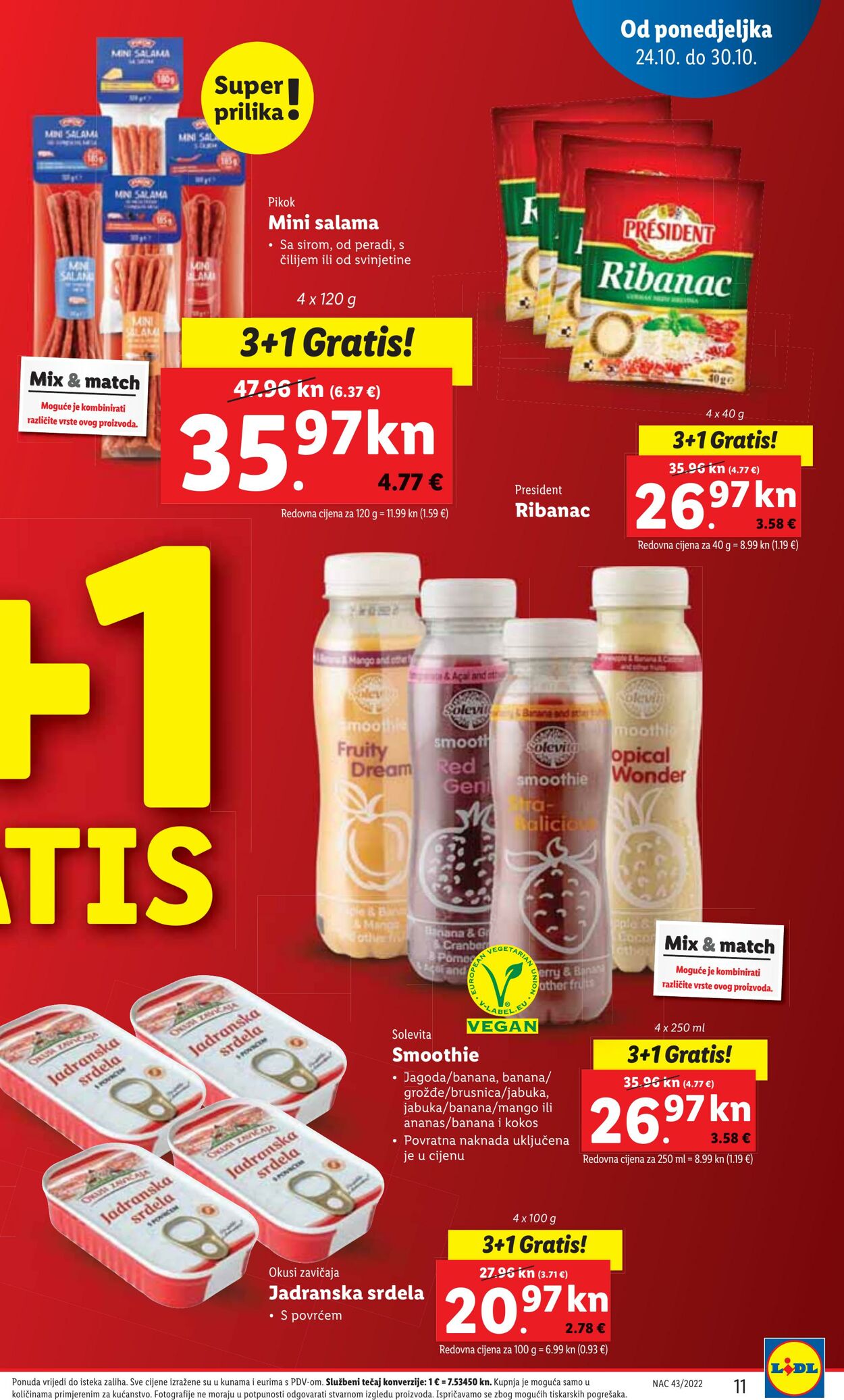 Katalog Lidl 24.10.2022 - 30.10.2022