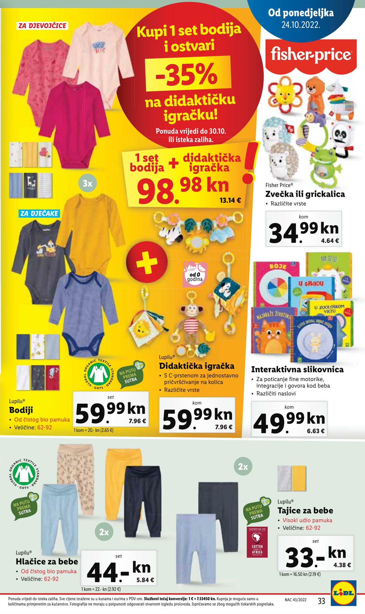 Katalog Lidl 24.10.2022 - 30.10.2022