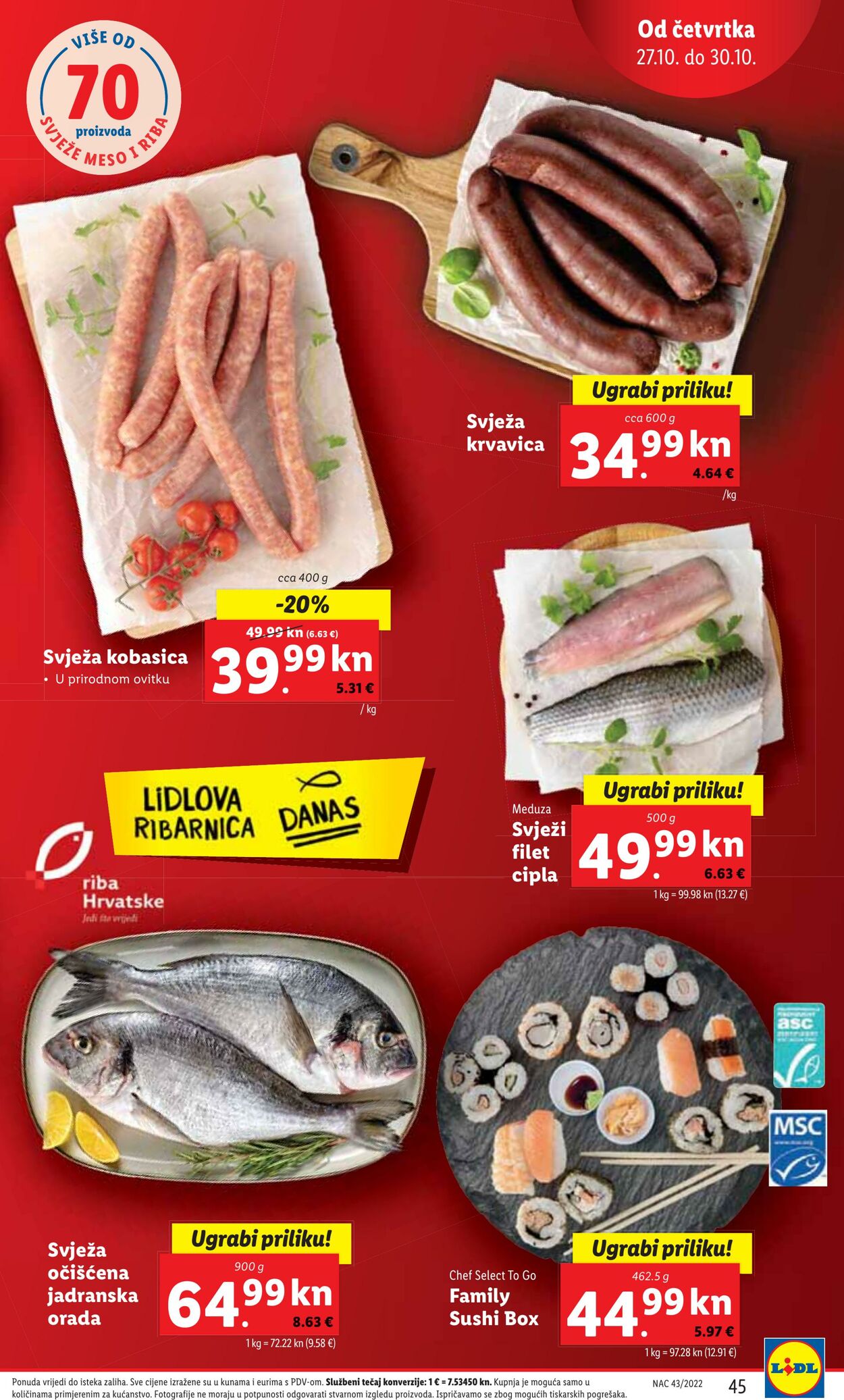 Katalog Lidl 24.10.2022 - 30.10.2022