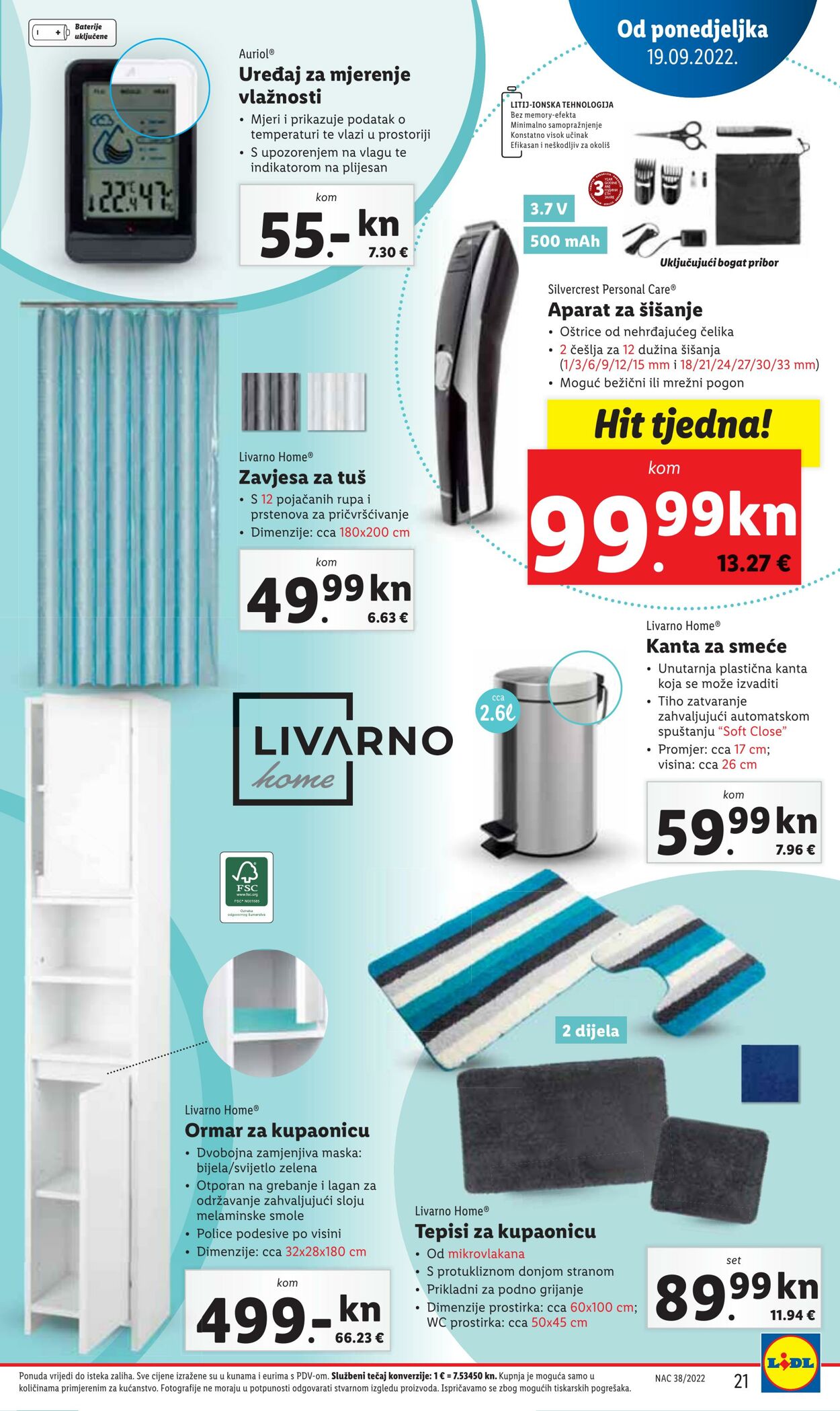 Katalog Lidl 19.09.2022 - 25.09.2022