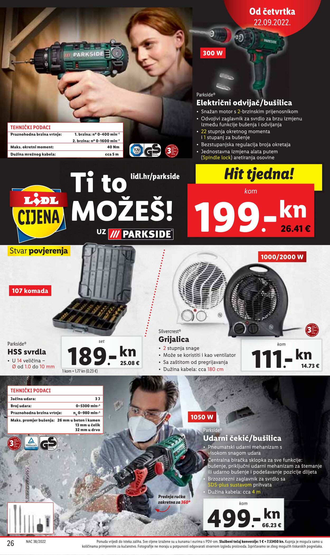 Katalog Lidl 19.09.2022 - 25.09.2022