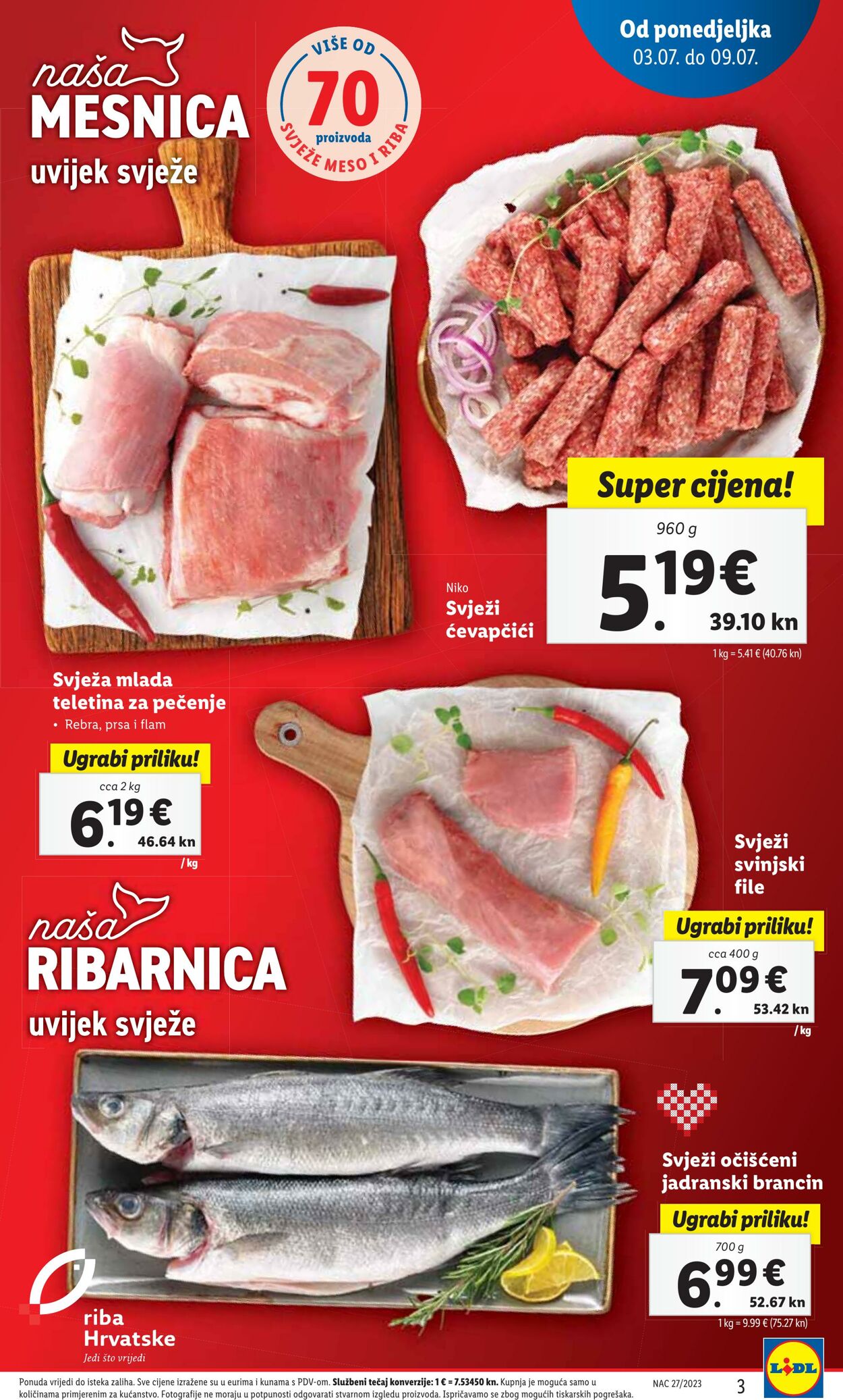 Katalog Lidl 03.07.2023 - 09.07.2023