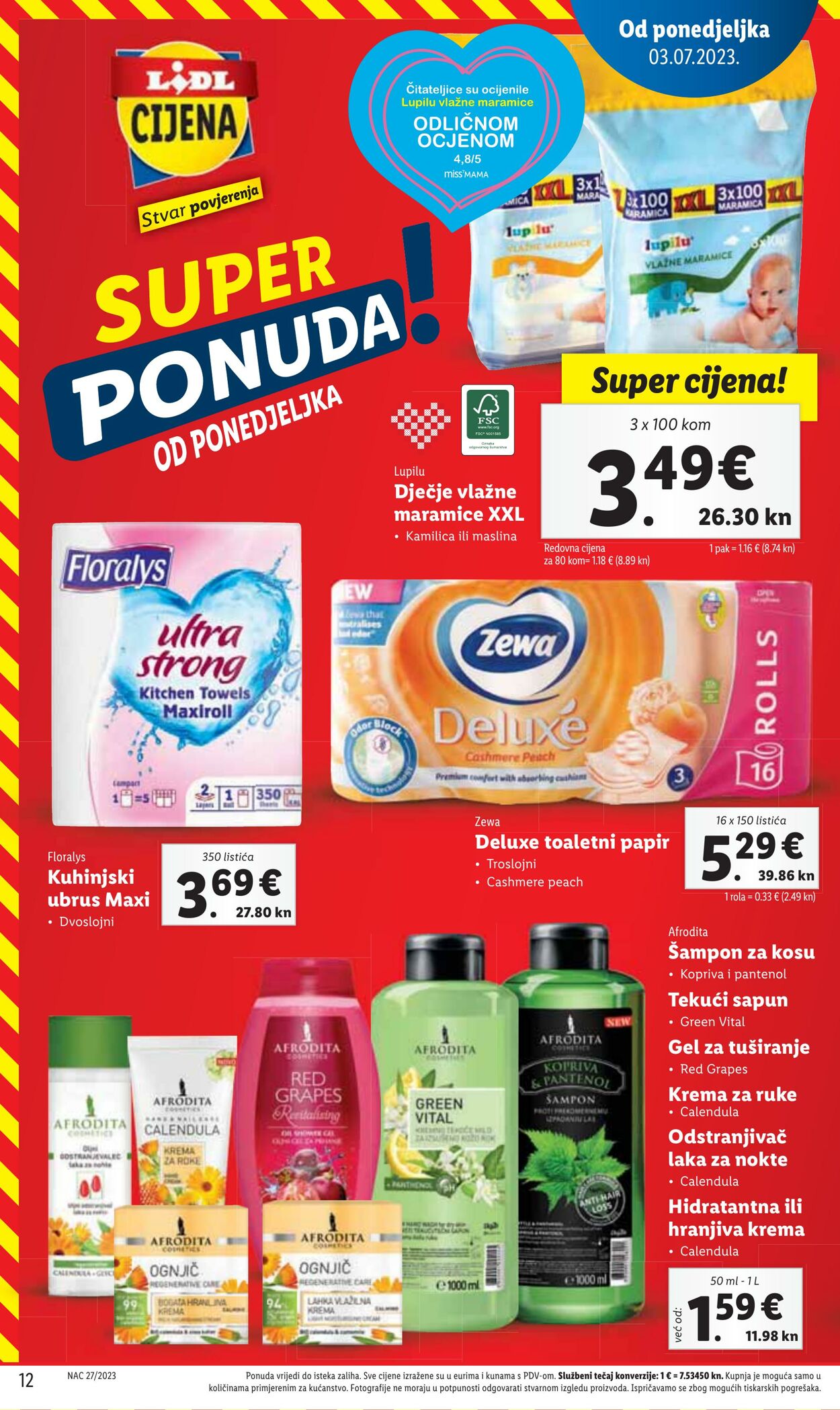 Katalog Lidl 03.07.2023 - 09.07.2023