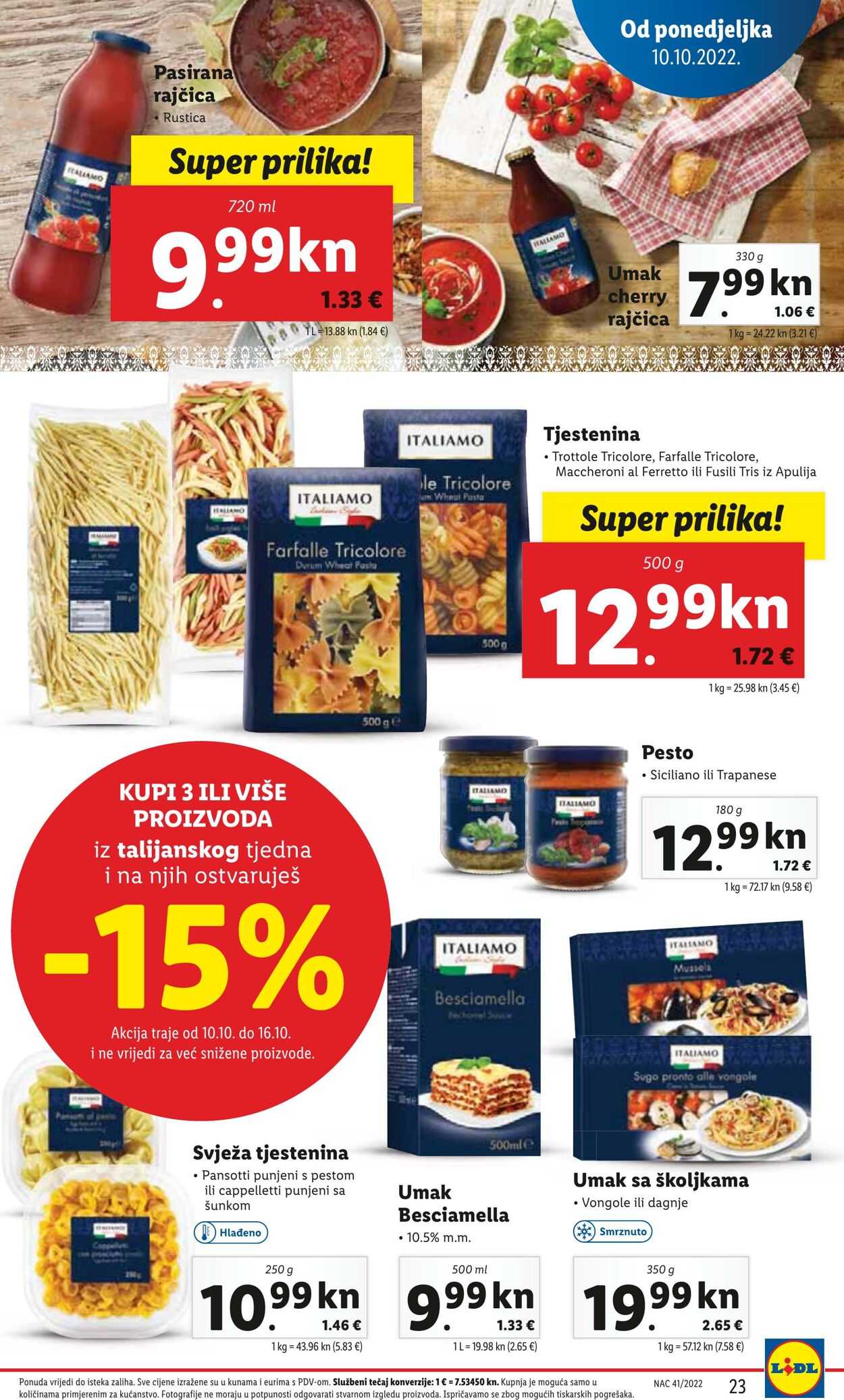 Katalog Lidl 10.10.2022 - 16.10.2022