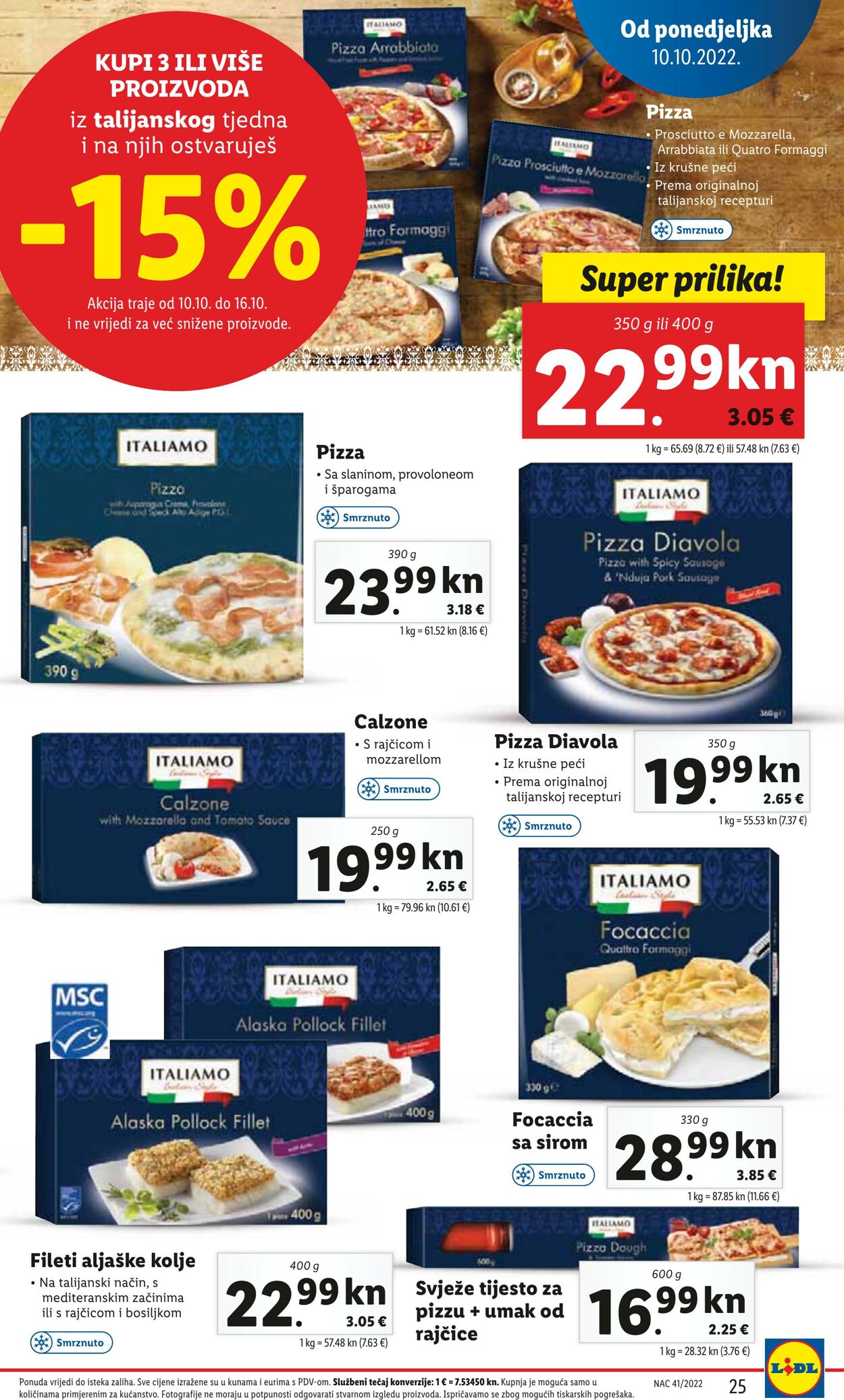 Katalog Lidl 10.10.2022 - 16.10.2022