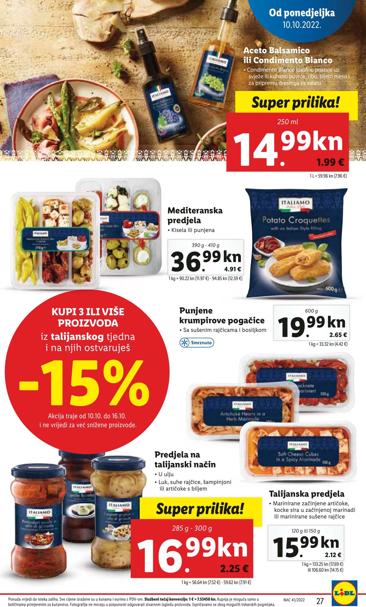 Katalog Lidl 10.10.2022 - 16.10.2022