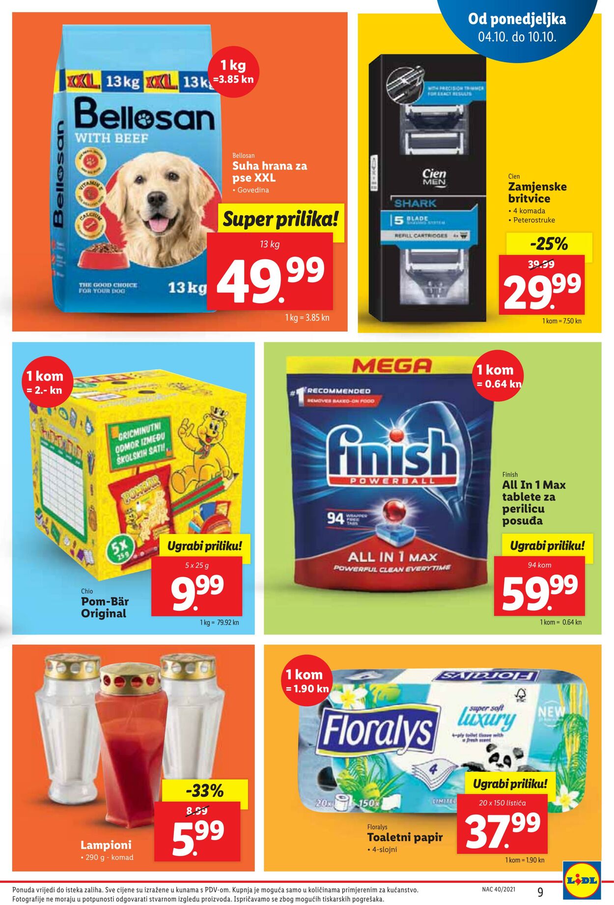 Katalog Lidl 04.10.2021 - 10.10.2021