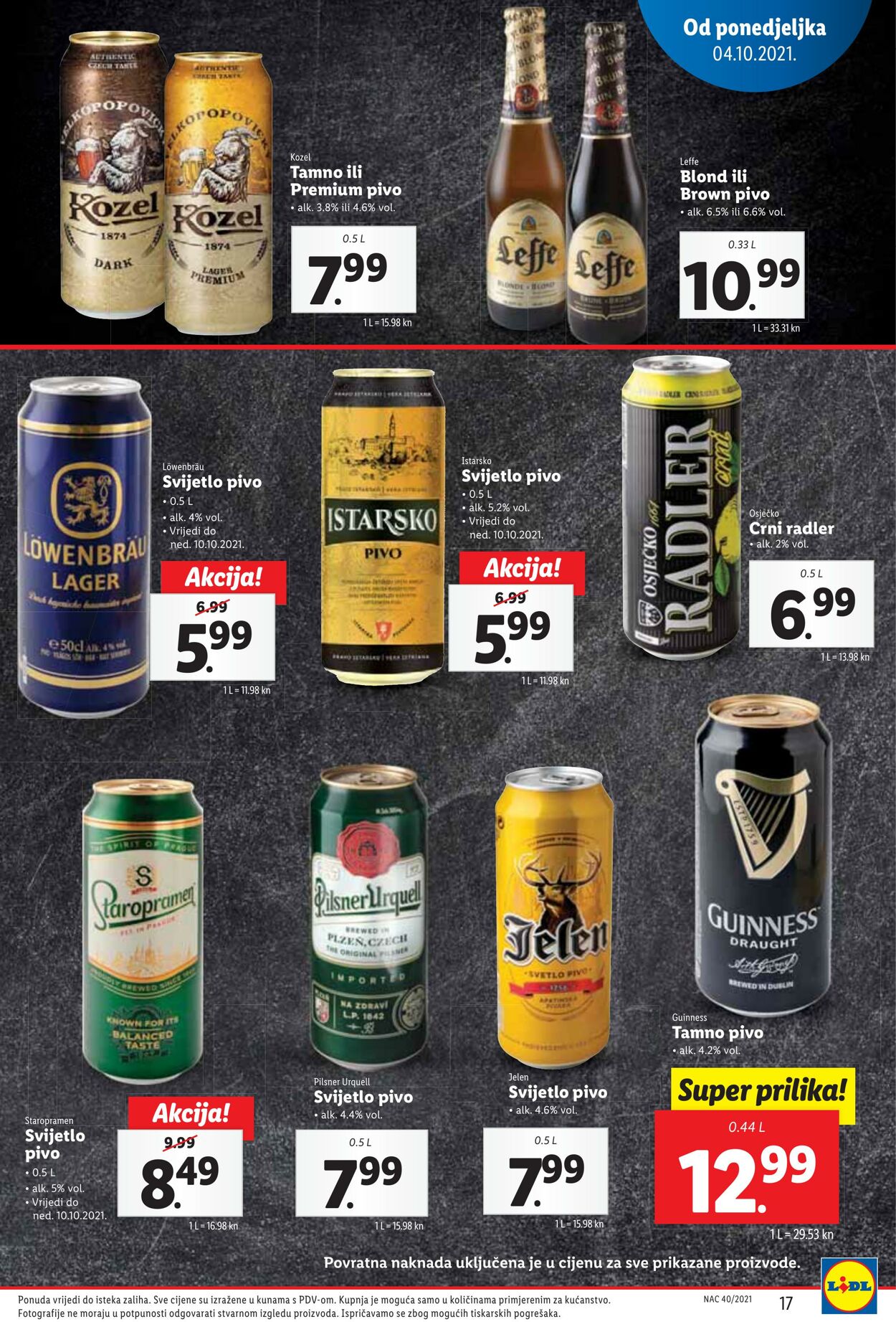 Katalog Lidl 04.10.2021 - 10.10.2021