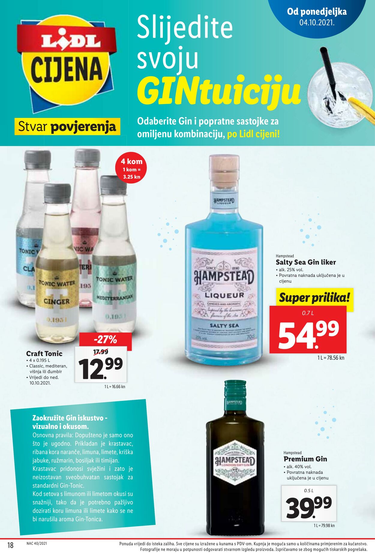 Katalog Lidl 04.10.2021 - 10.10.2021