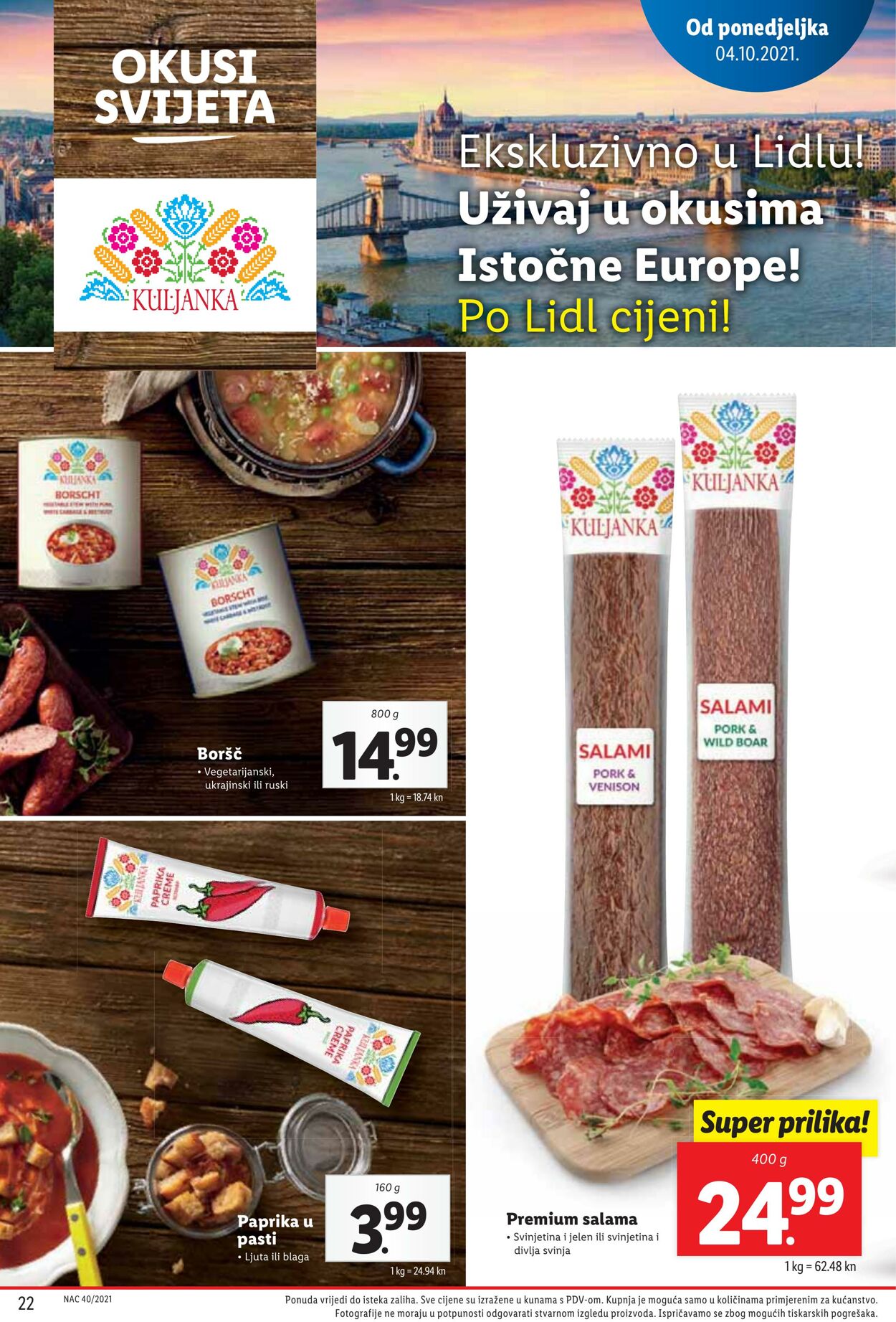 Katalog Lidl 04.10.2021 - 10.10.2021