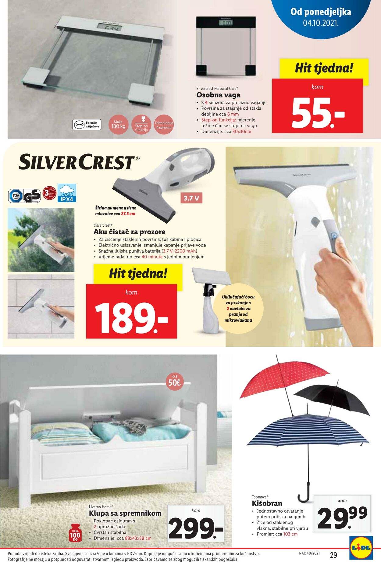 Katalog Lidl 04.10.2021 - 10.10.2021