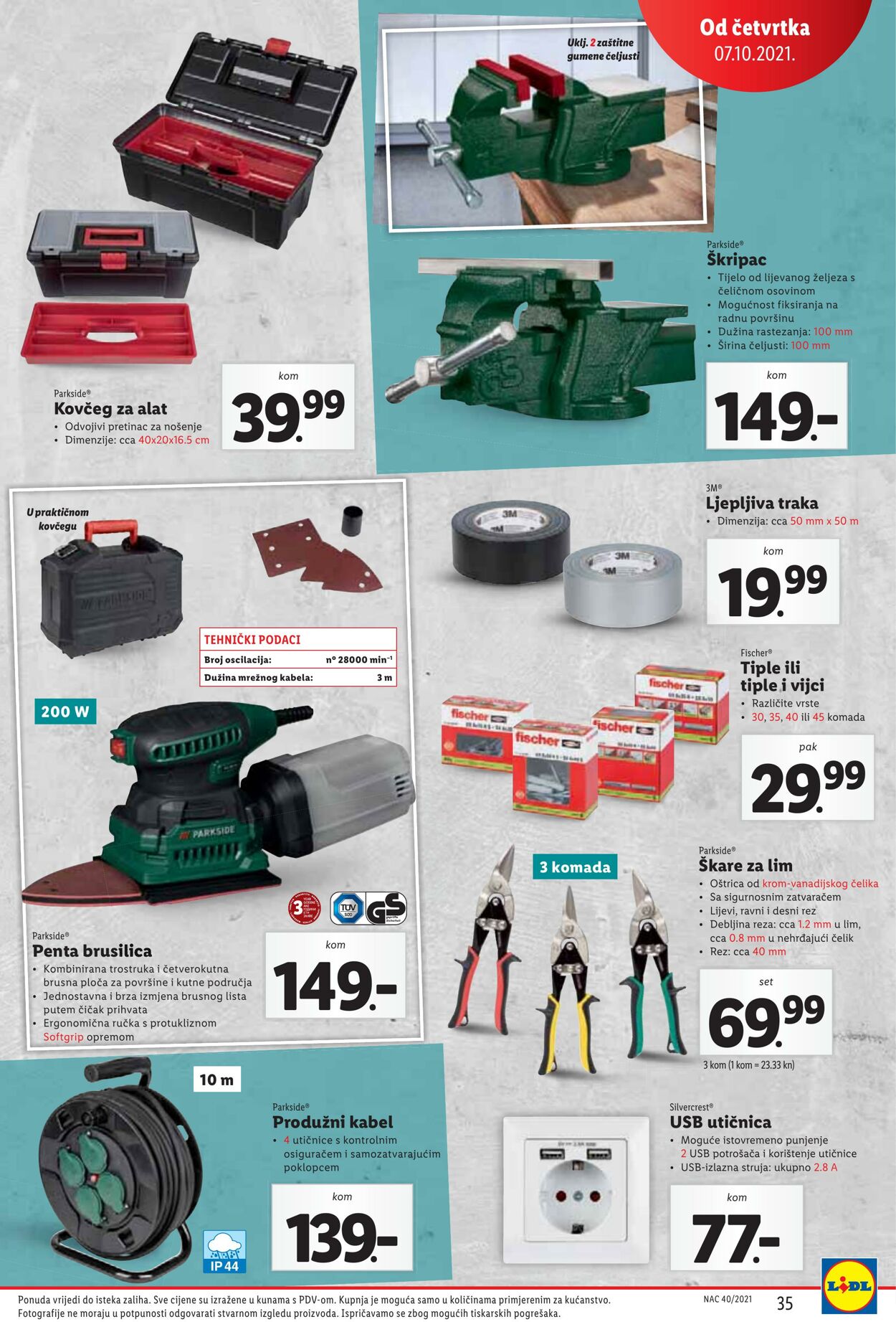 Katalog Lidl 04.10.2021 - 10.10.2021