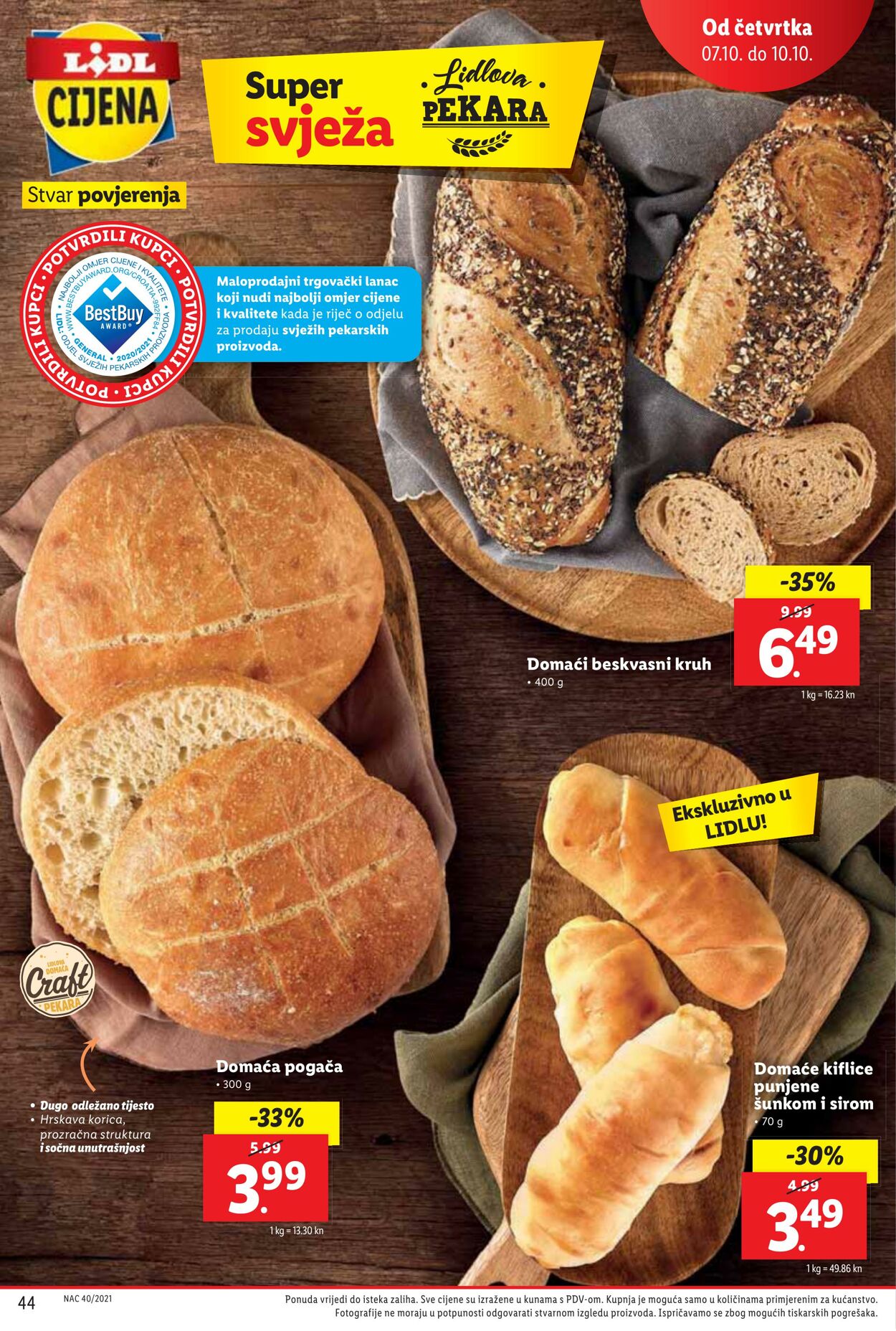 Katalog Lidl 04.10.2021 - 10.10.2021