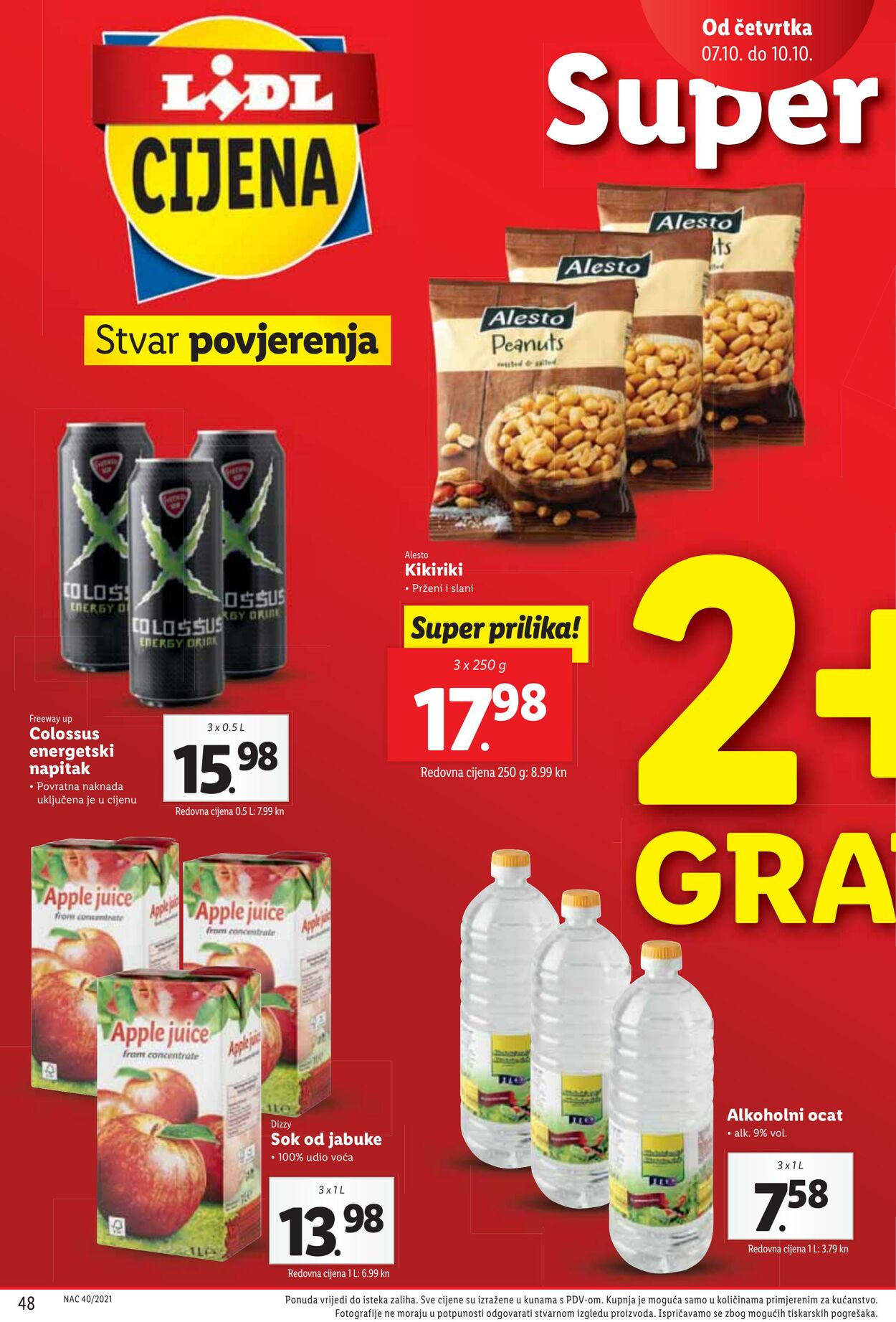 Katalog Lidl 04.10.2021 - 10.10.2021