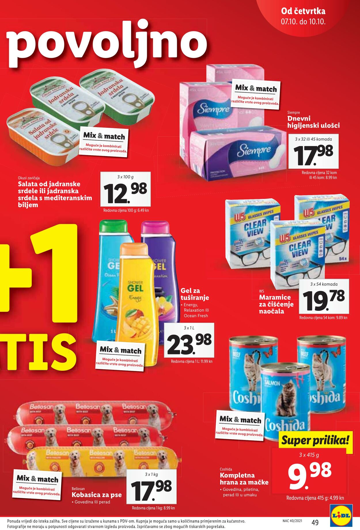 Katalog Lidl 04.10.2021 - 10.10.2021