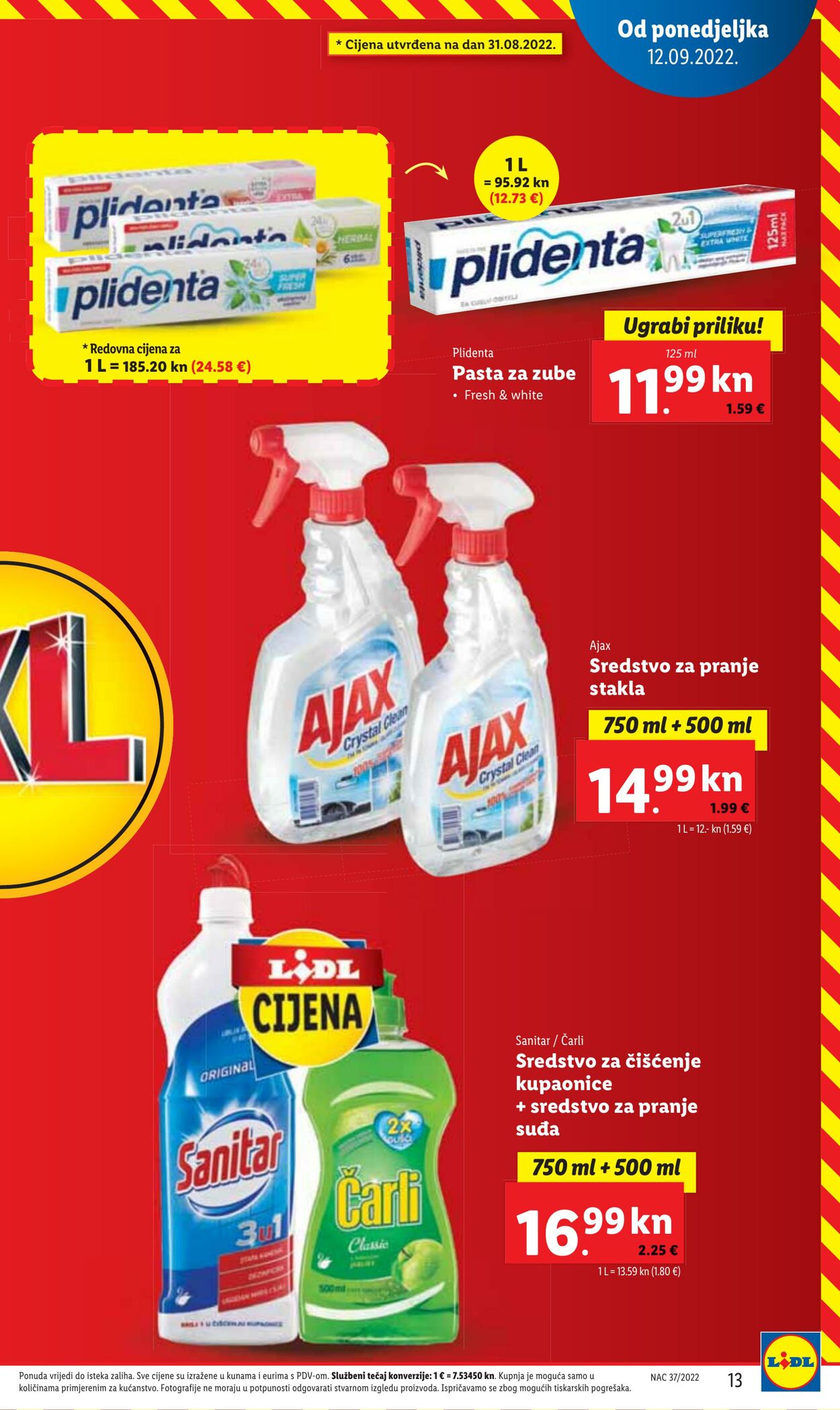 Katalog Lidl 12.09.2022 - 18.09.2022