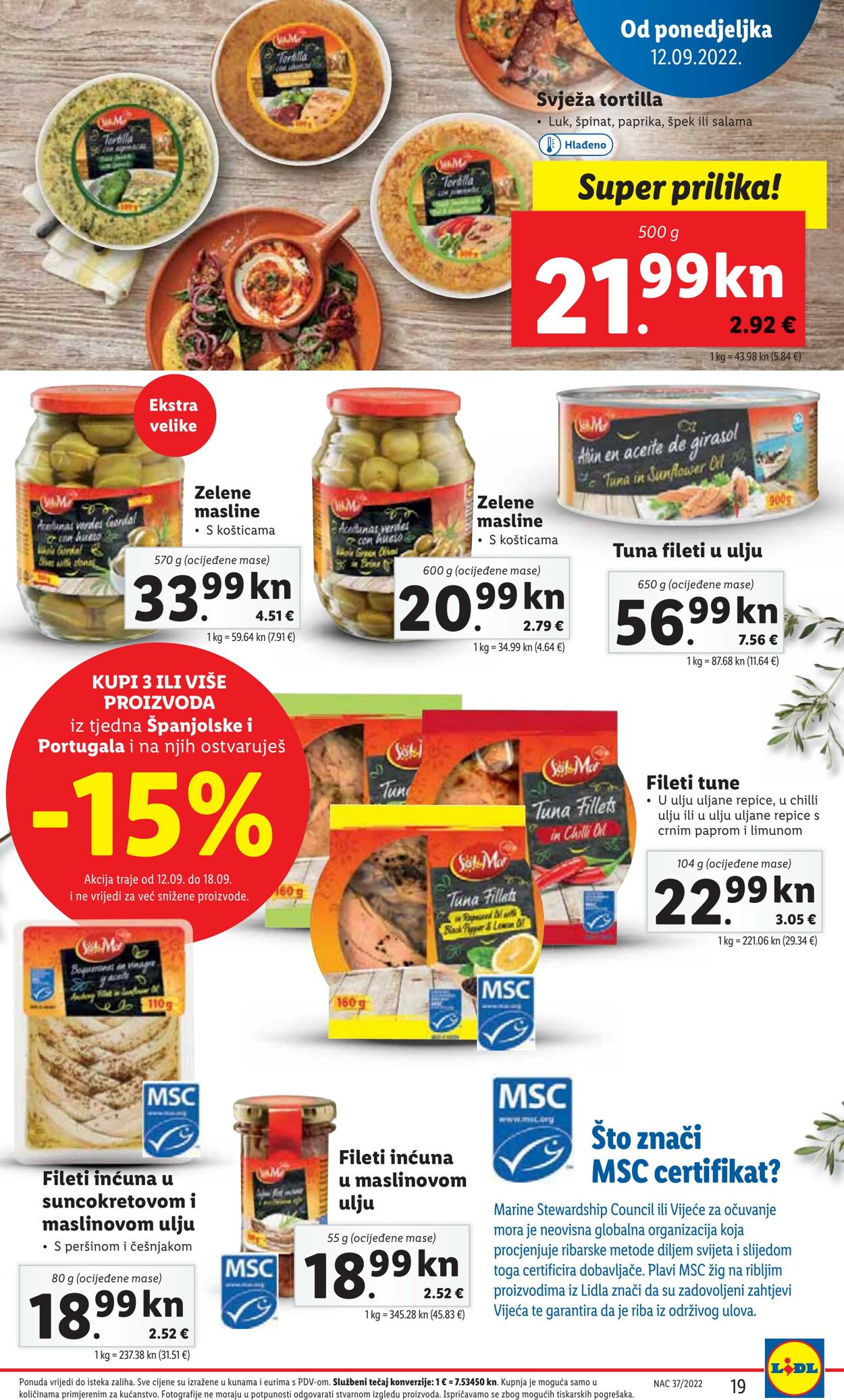 Katalog Lidl 12.09.2022 - 18.09.2022