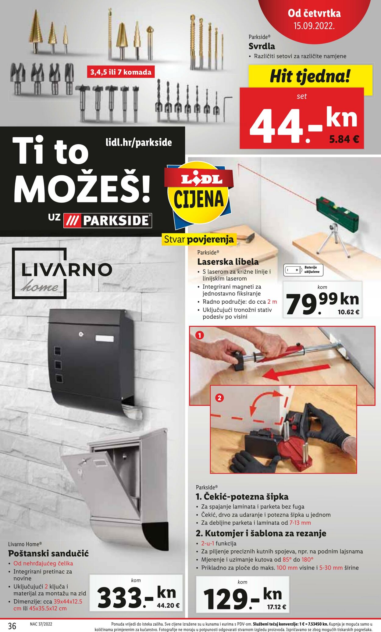 Katalog Lidl 12.09.2022 - 18.09.2022