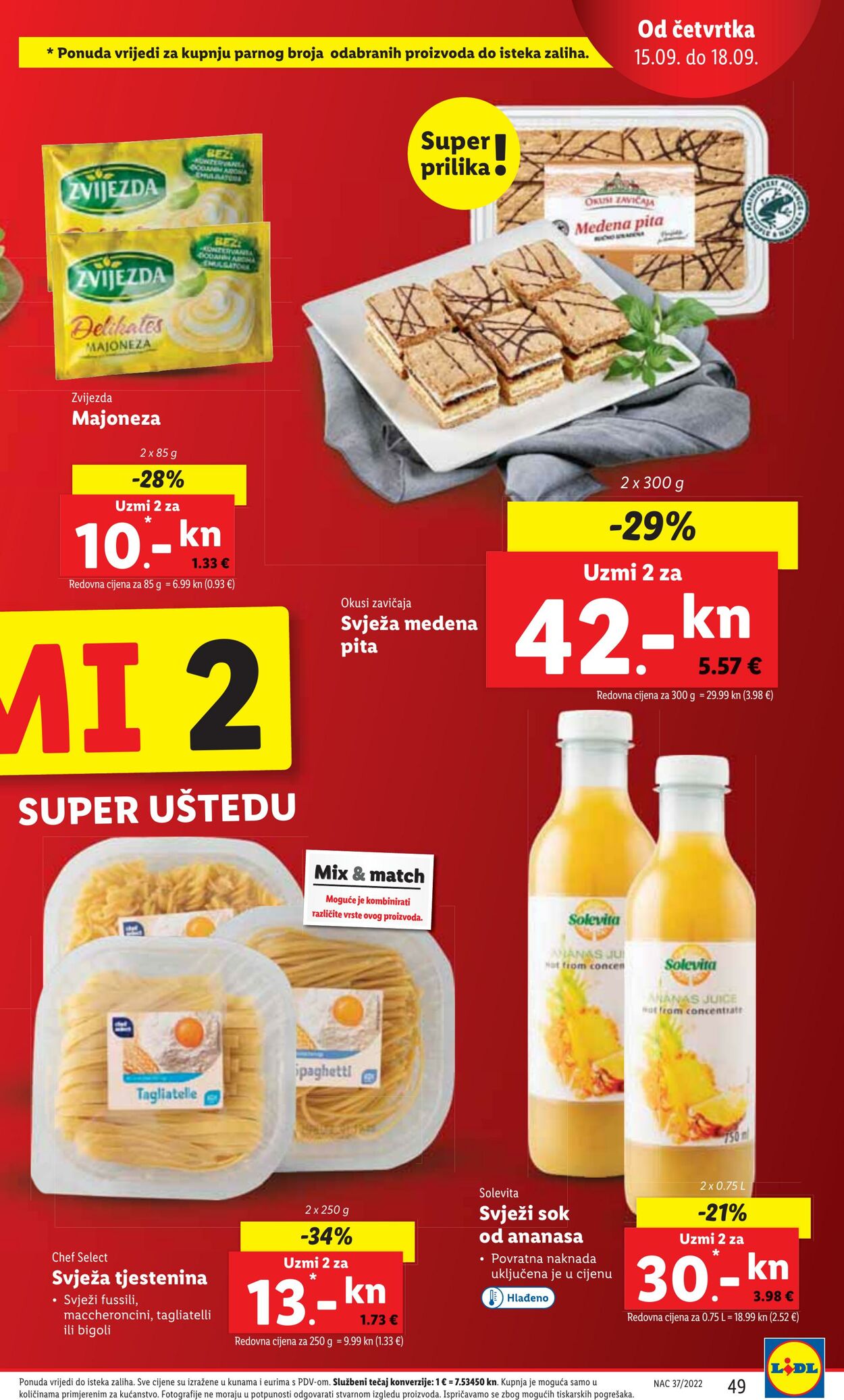 Katalog Lidl 12.09.2022 - 18.09.2022