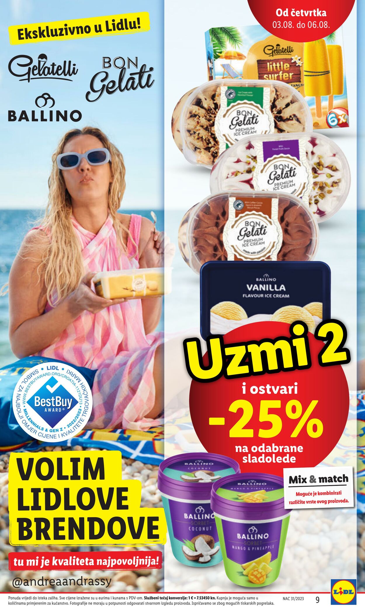 Katalog Lidl 03.08.2023 - 06.08.2023