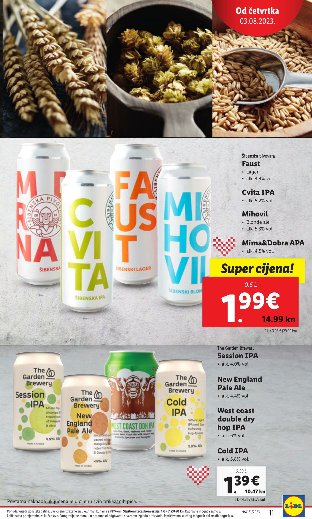 Katalog Lidl 03.08.2023 - 06.08.2023