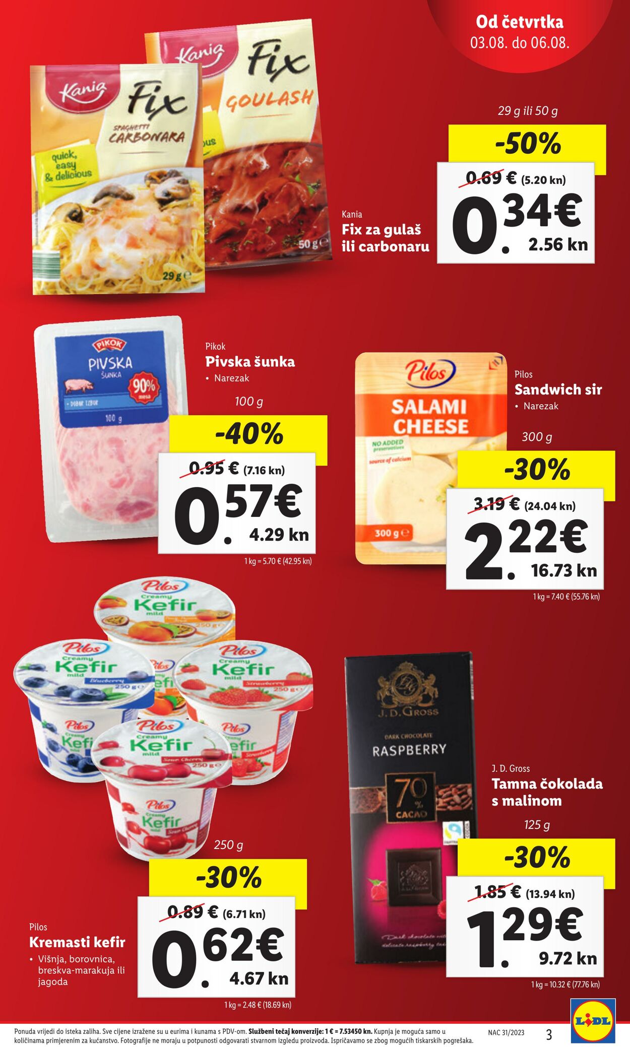 Katalog Lidl 03.08.2023 - 06.08.2023