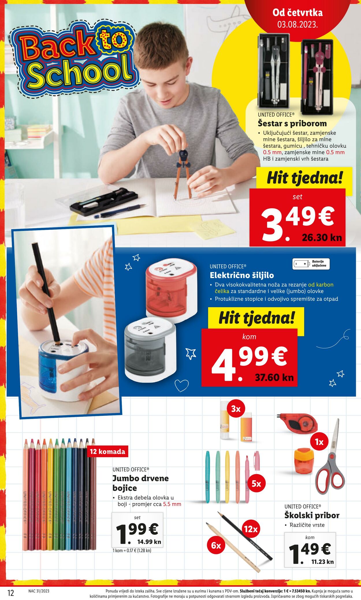 Katalog Lidl 03.08.2023 - 06.08.2023