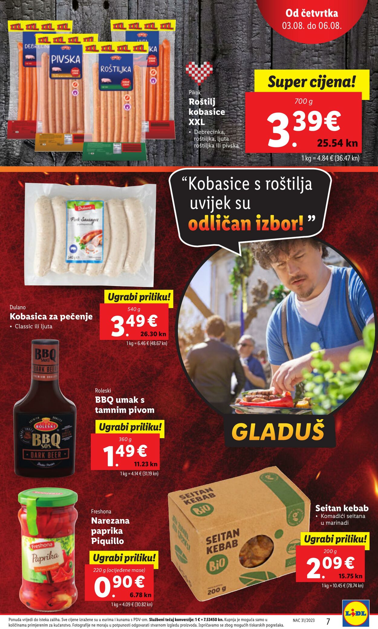 Katalog Lidl 03.08.2023 - 06.08.2023