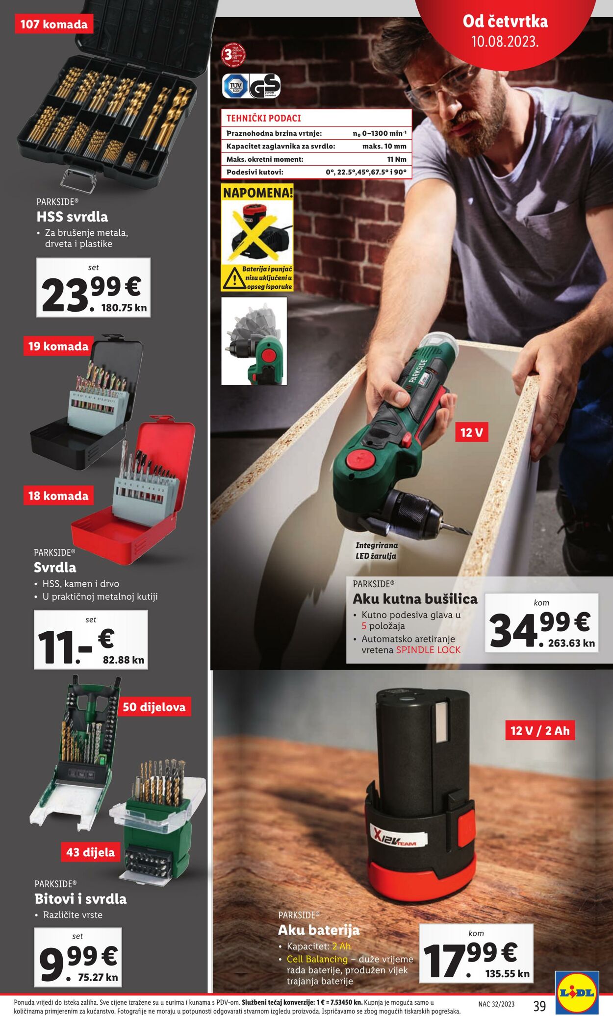 Katalog Lidl 10.08.2023 - 14.08.2023