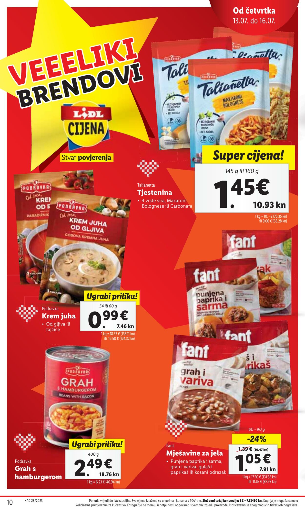 Katalog Lidl 13.07.2023 - 16.07.2023