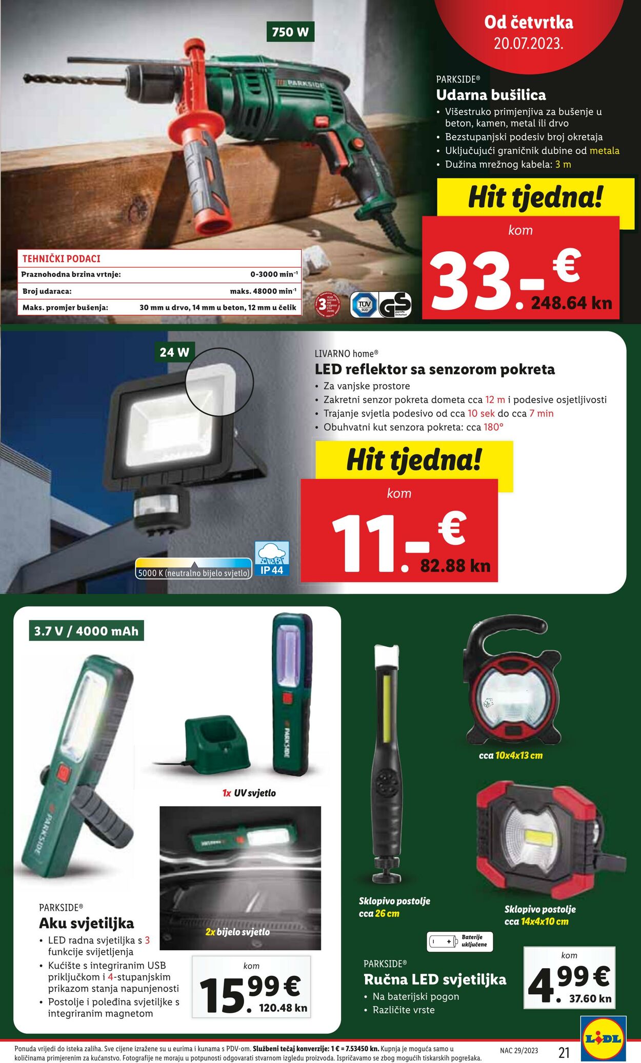 Katalog Lidl 20.07.2023 - 23.07.2023