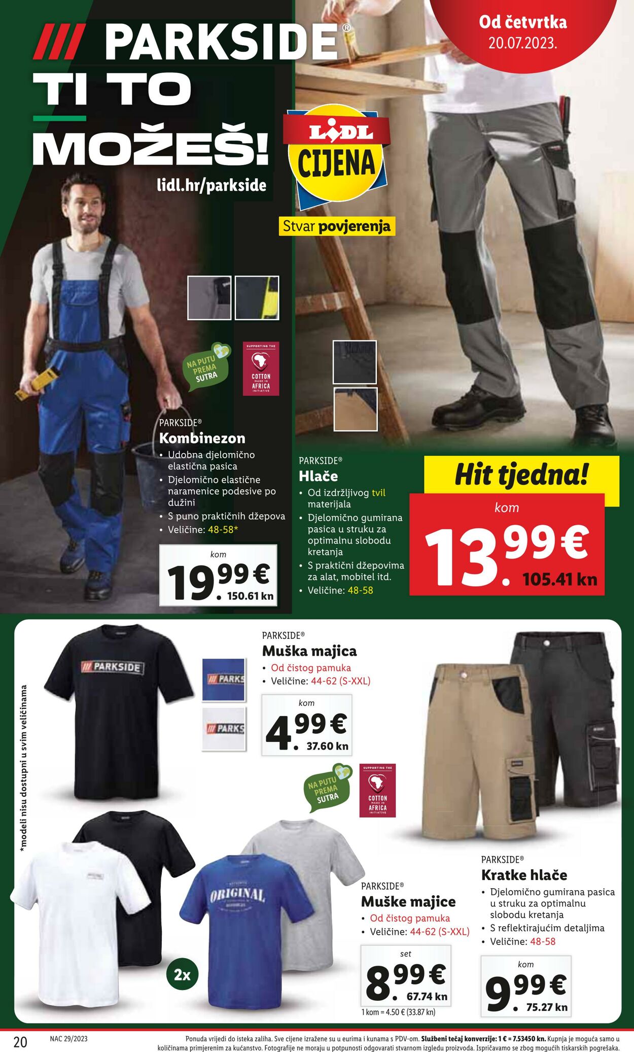 Katalog Lidl 20.07.2023 - 23.07.2023