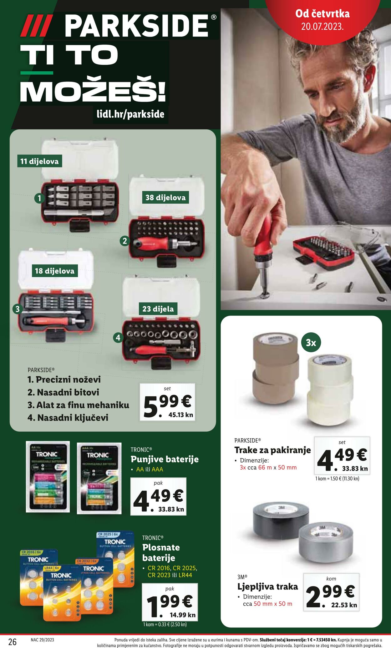 Katalog Lidl 20.07.2023 - 23.07.2023