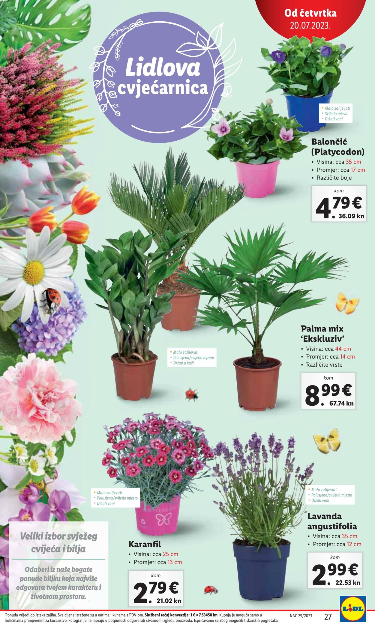 Katalog Lidl 20.07.2023 - 23.07.2023