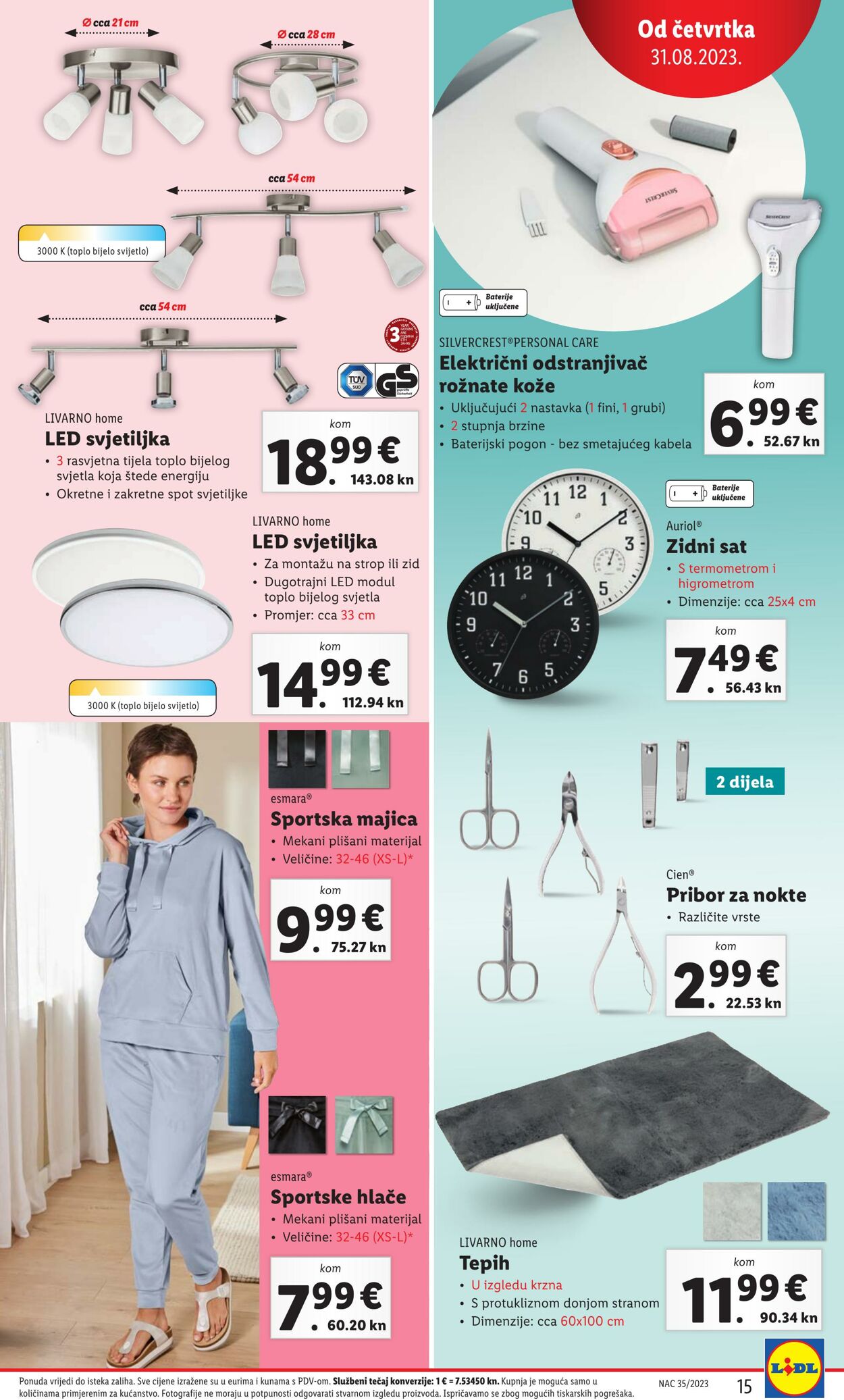 Katalog Lidl 31.08.2023 - 03.09.2023