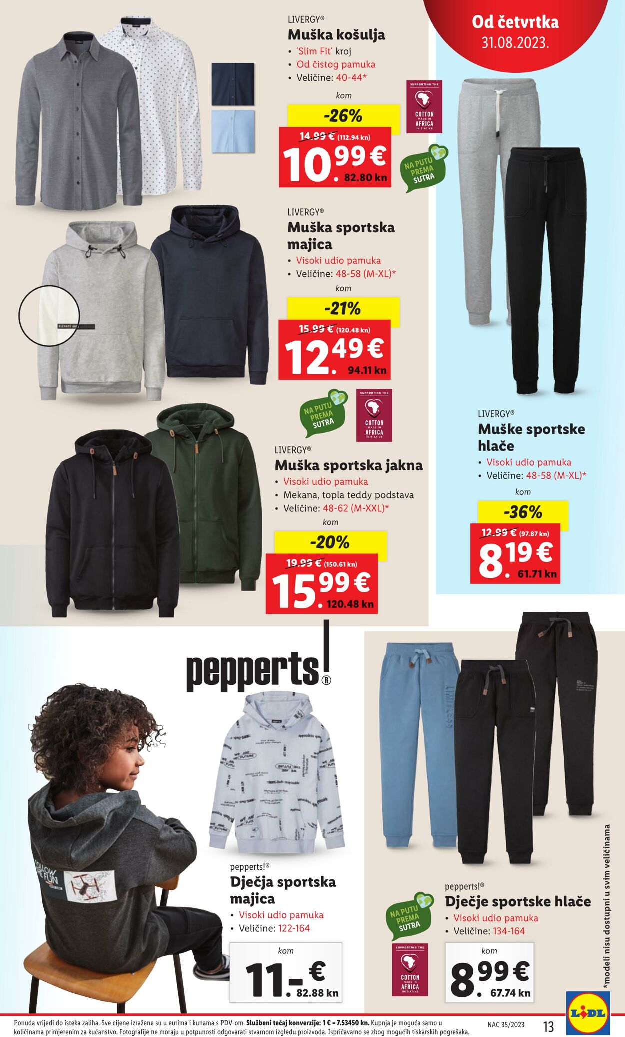 Katalog Lidl 31.08.2023 - 03.09.2023