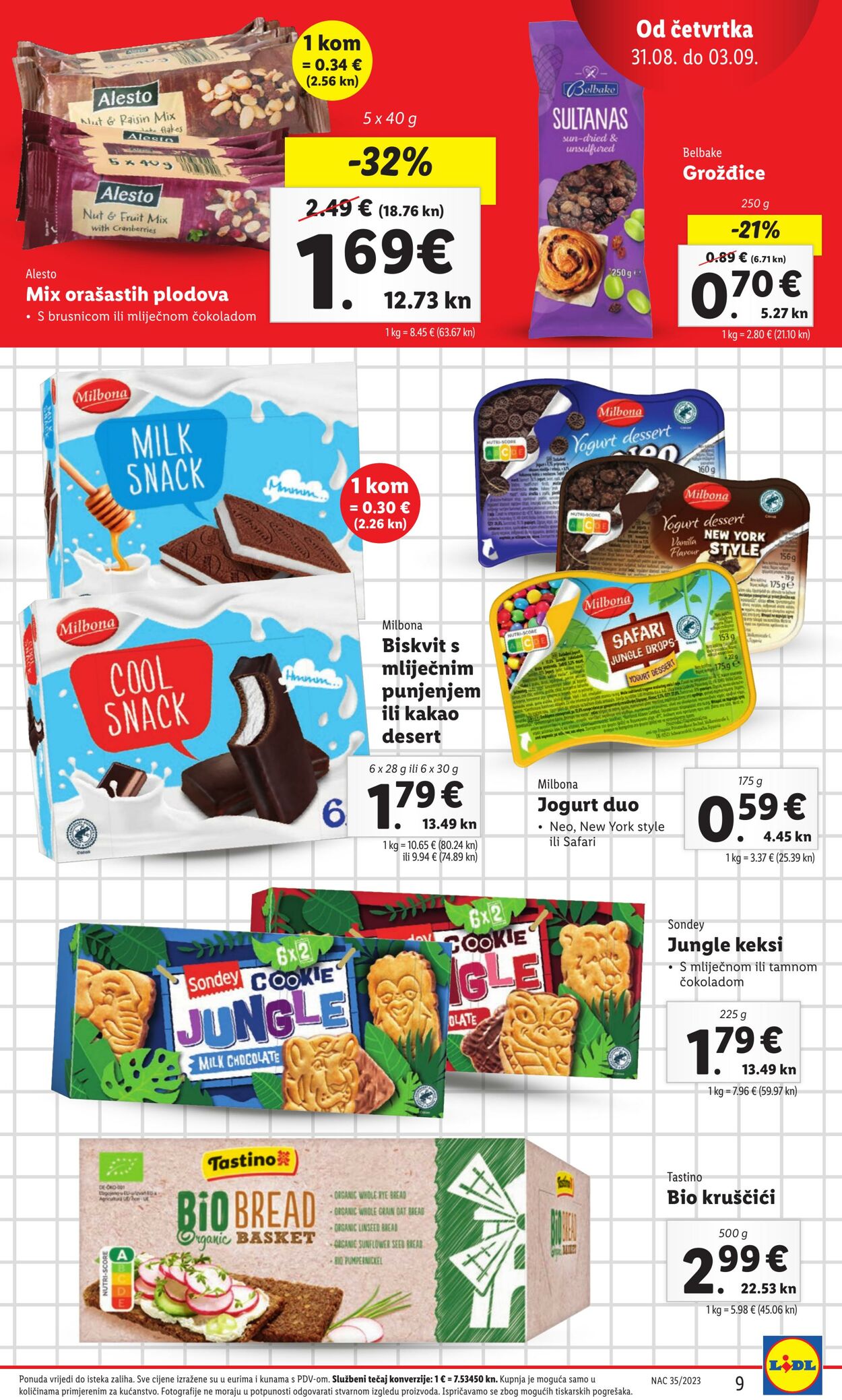 Katalog Lidl 31.08.2023 - 03.09.2023