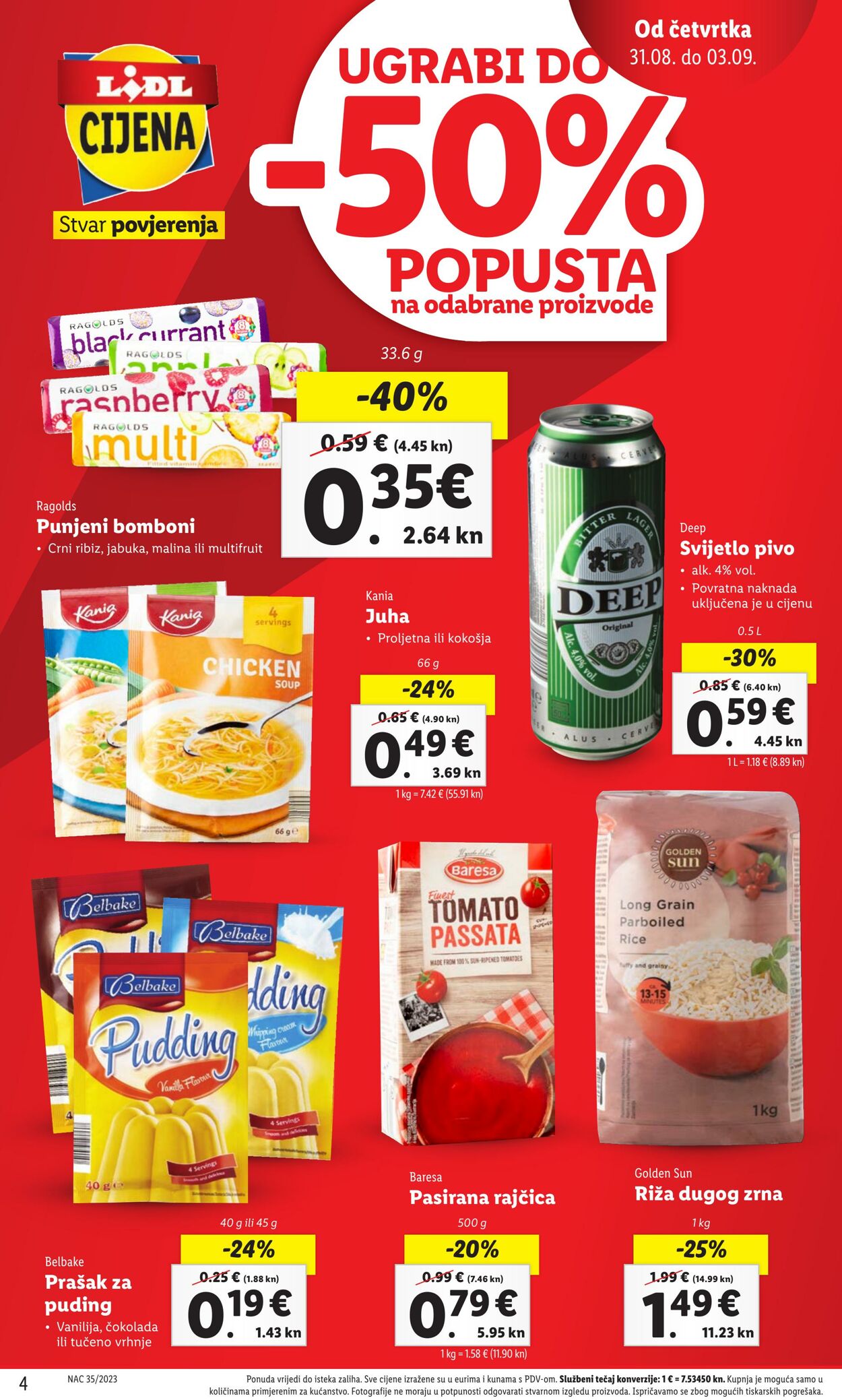 Katalog Lidl 31.08.2023 - 03.09.2023